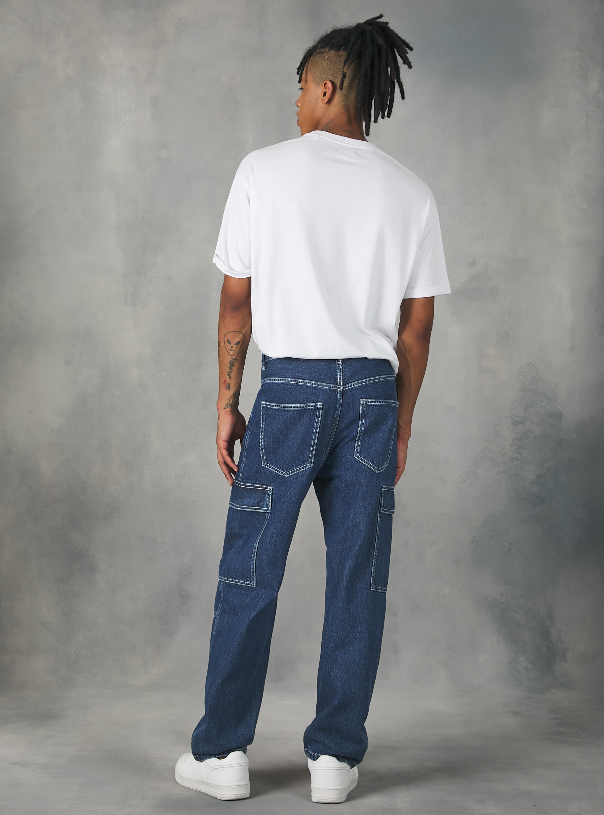 Cargo-Jeans, D001 DEEP BLUE