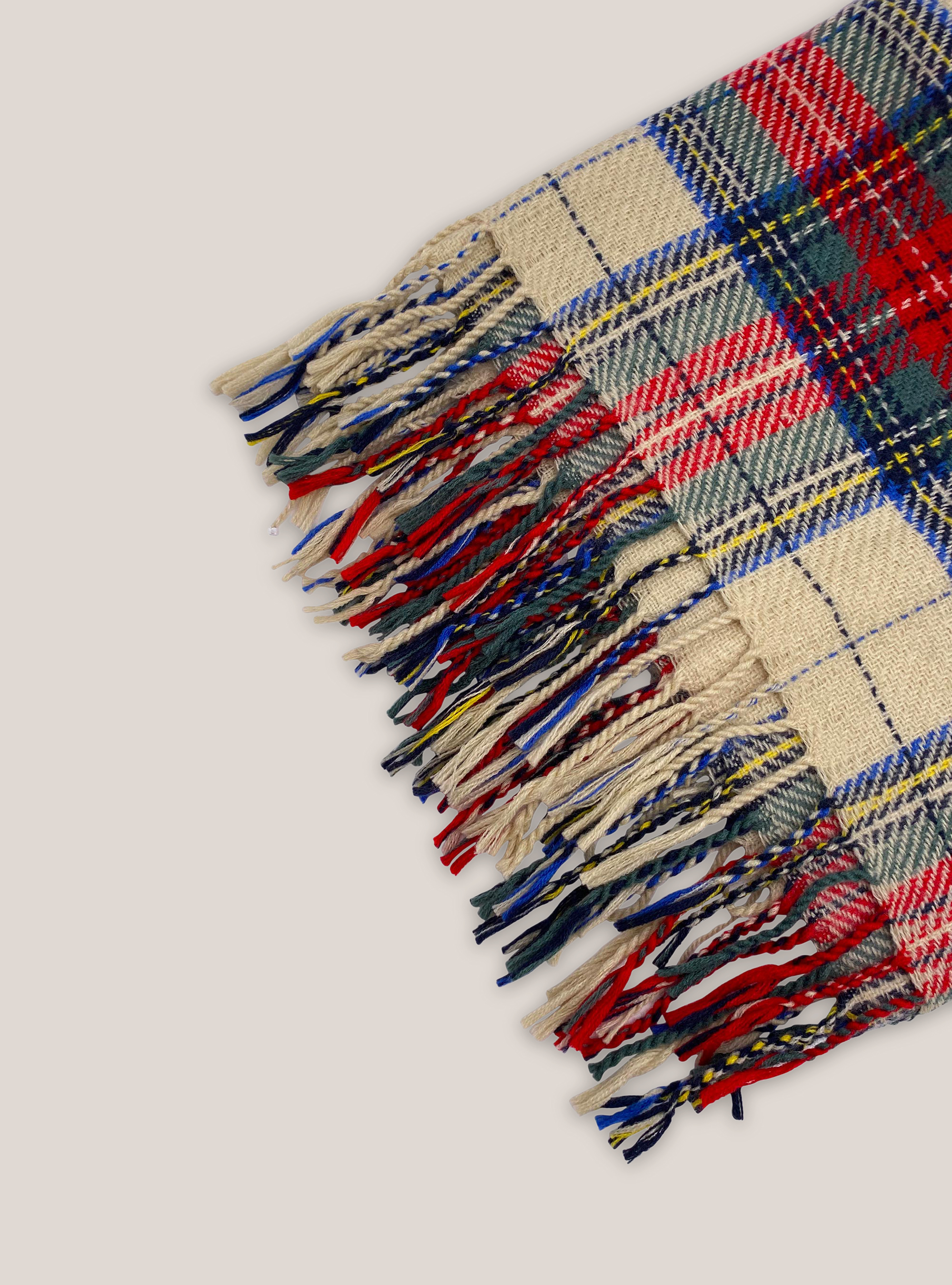 Schal mit karierten Schals, MULTICOLOR CHECK