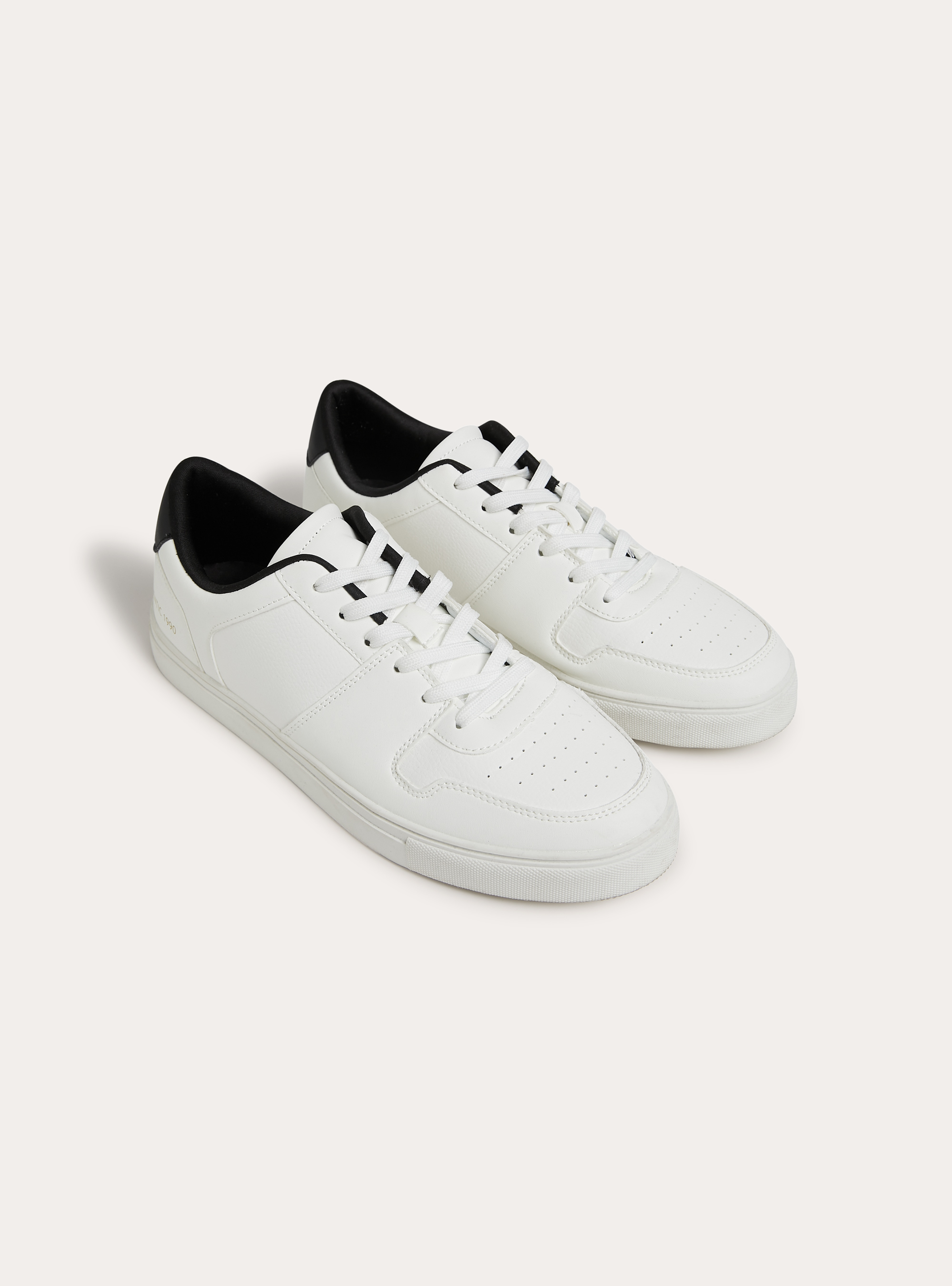 Sneakers sportiva con stampa mylard, WH2 WHITE