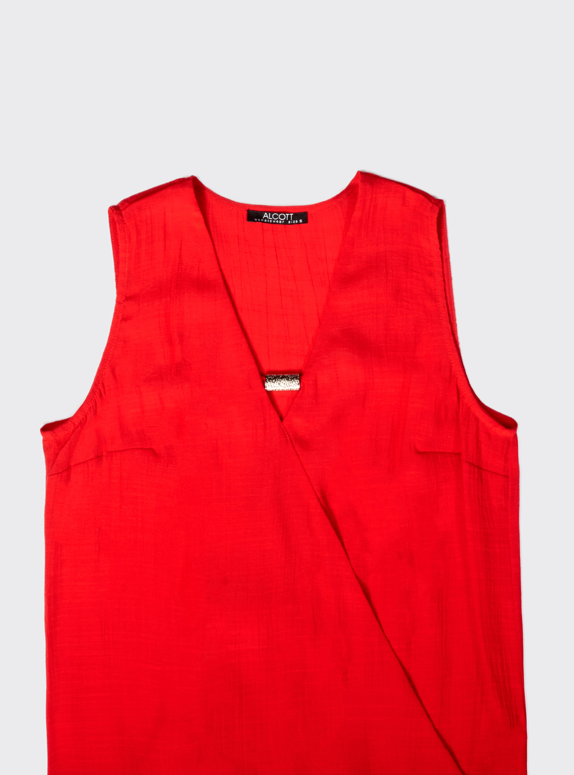 Haut avec bijou fantaisie, C4490 RED