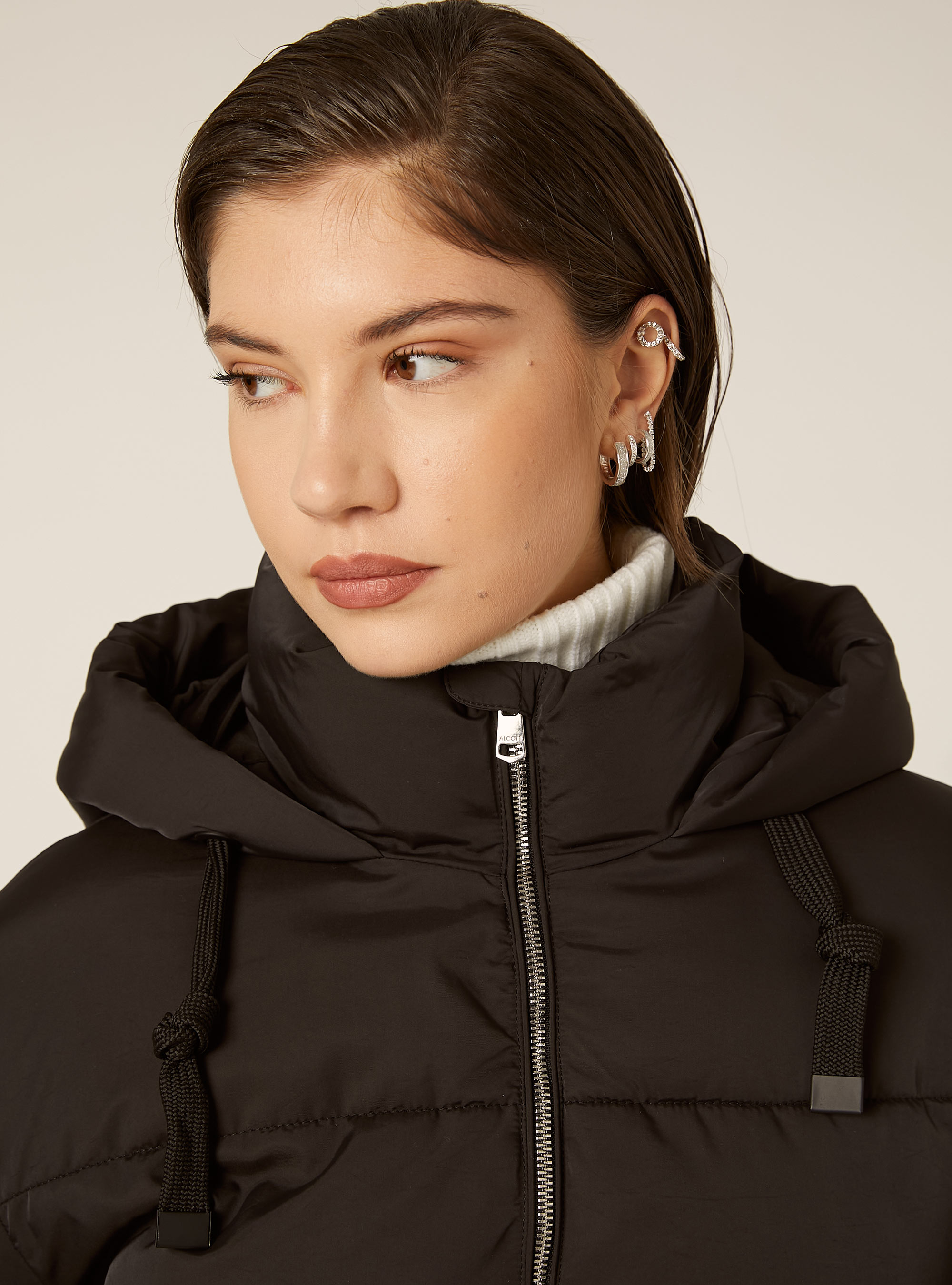 Bardot neck pullover, BK1 BLACK