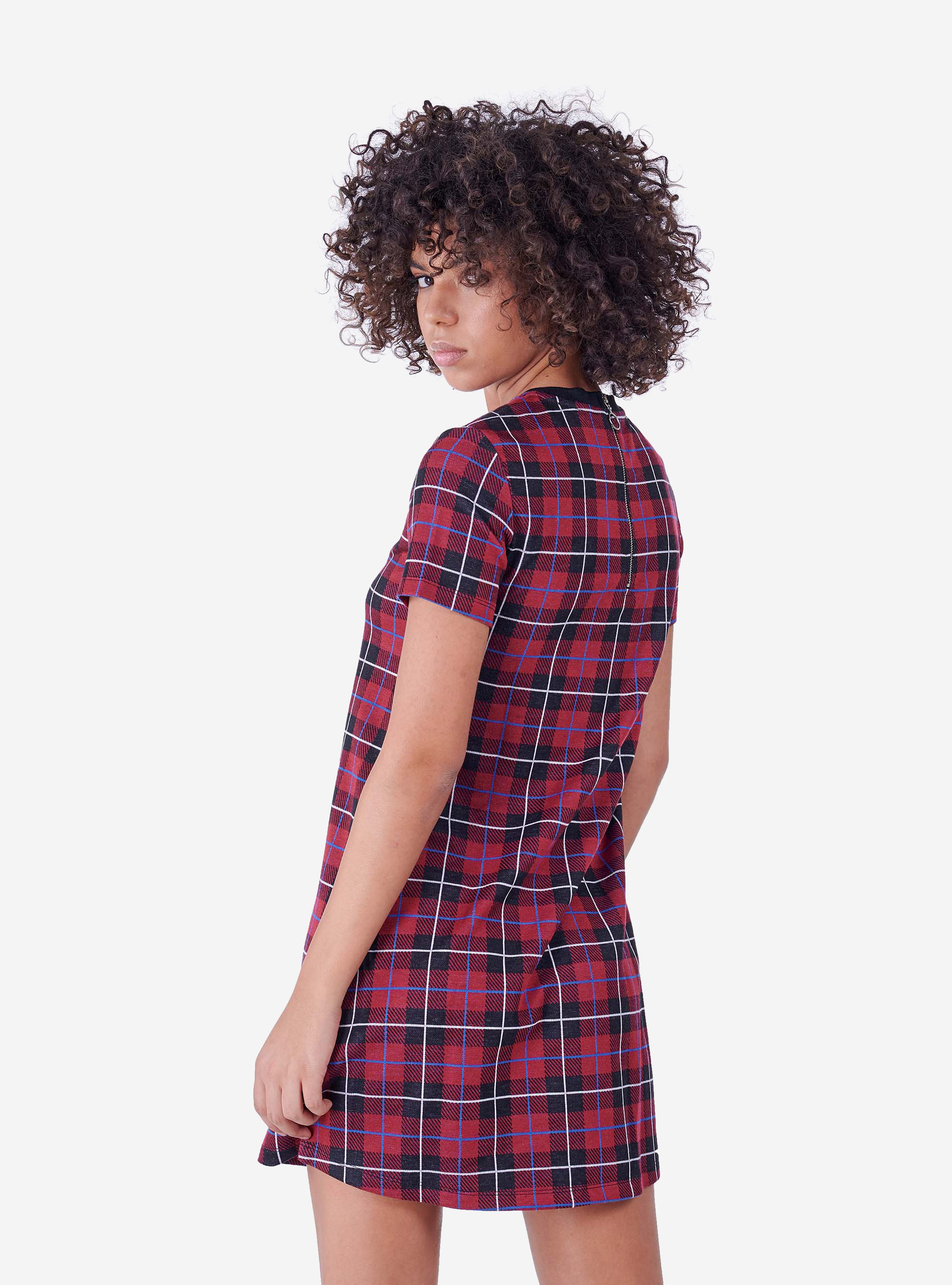 Vestito fantasia, QUADRI ROSSO