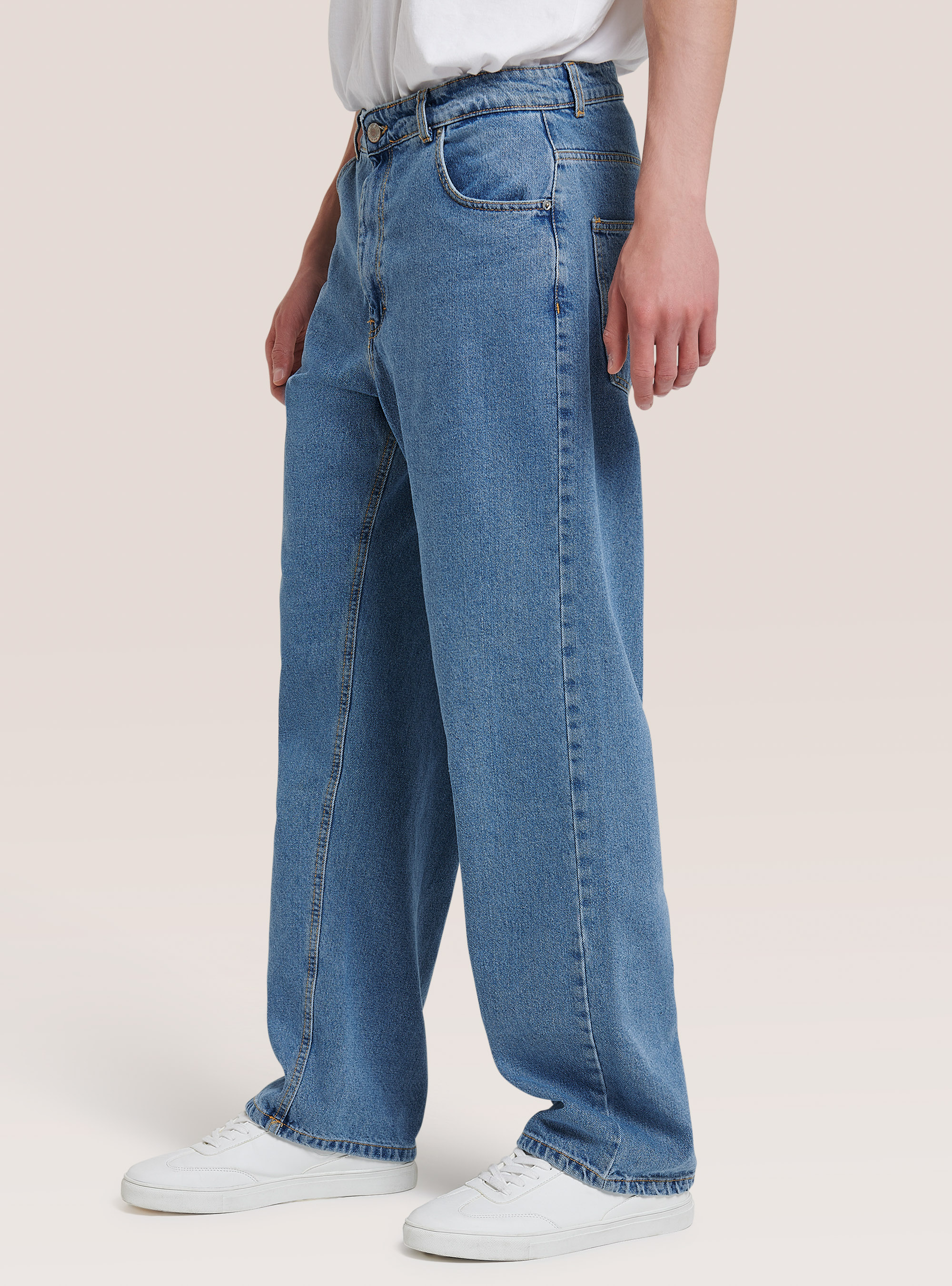 Baggy fit jeans, D005 LIGHT BLUE