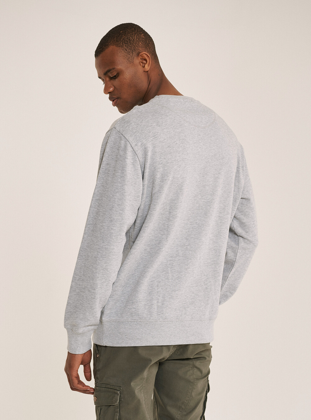 Felpa stampa fotografica, BIANCO GHIACCIO