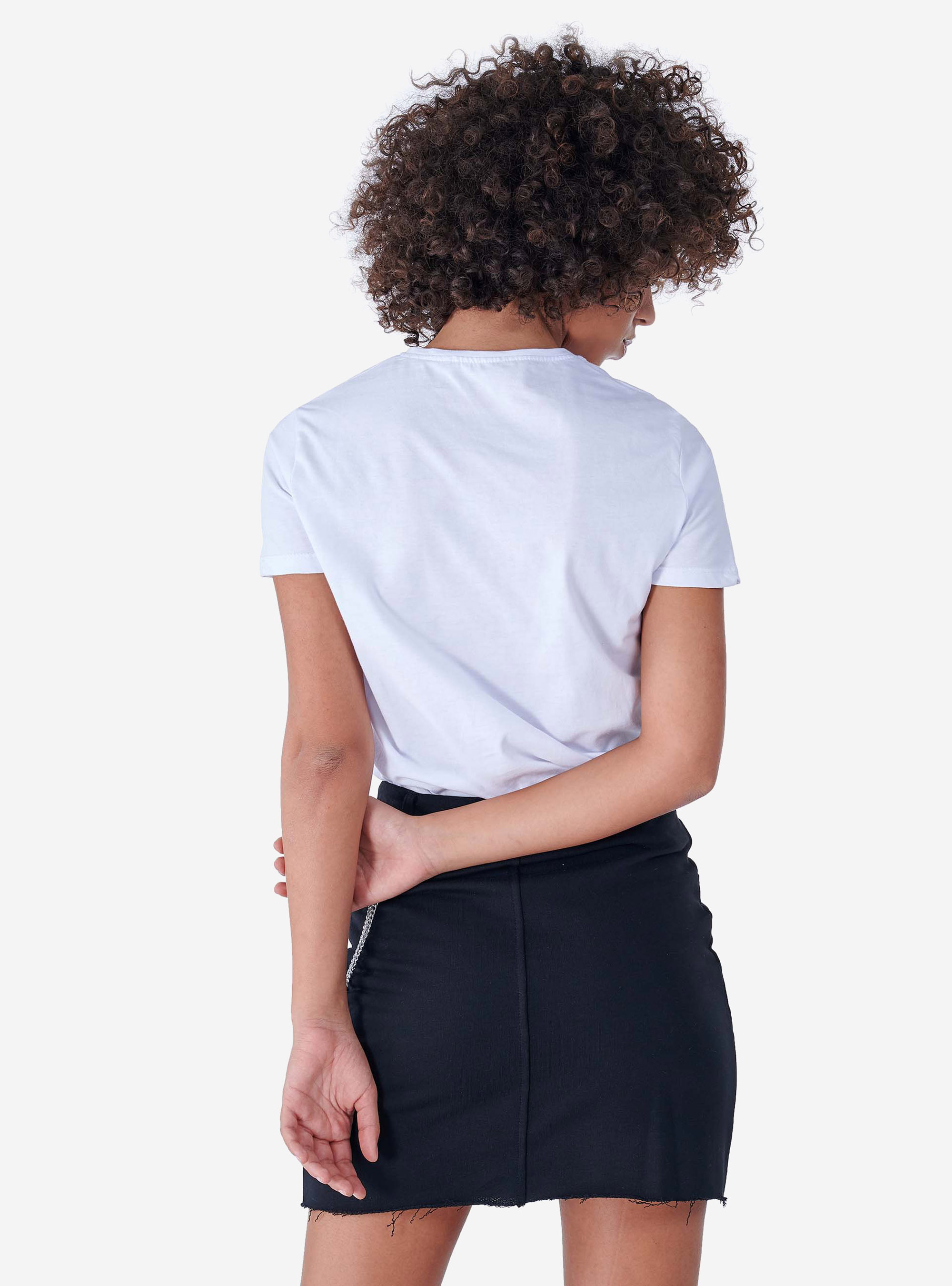 T-shirt con stampa, WHITE