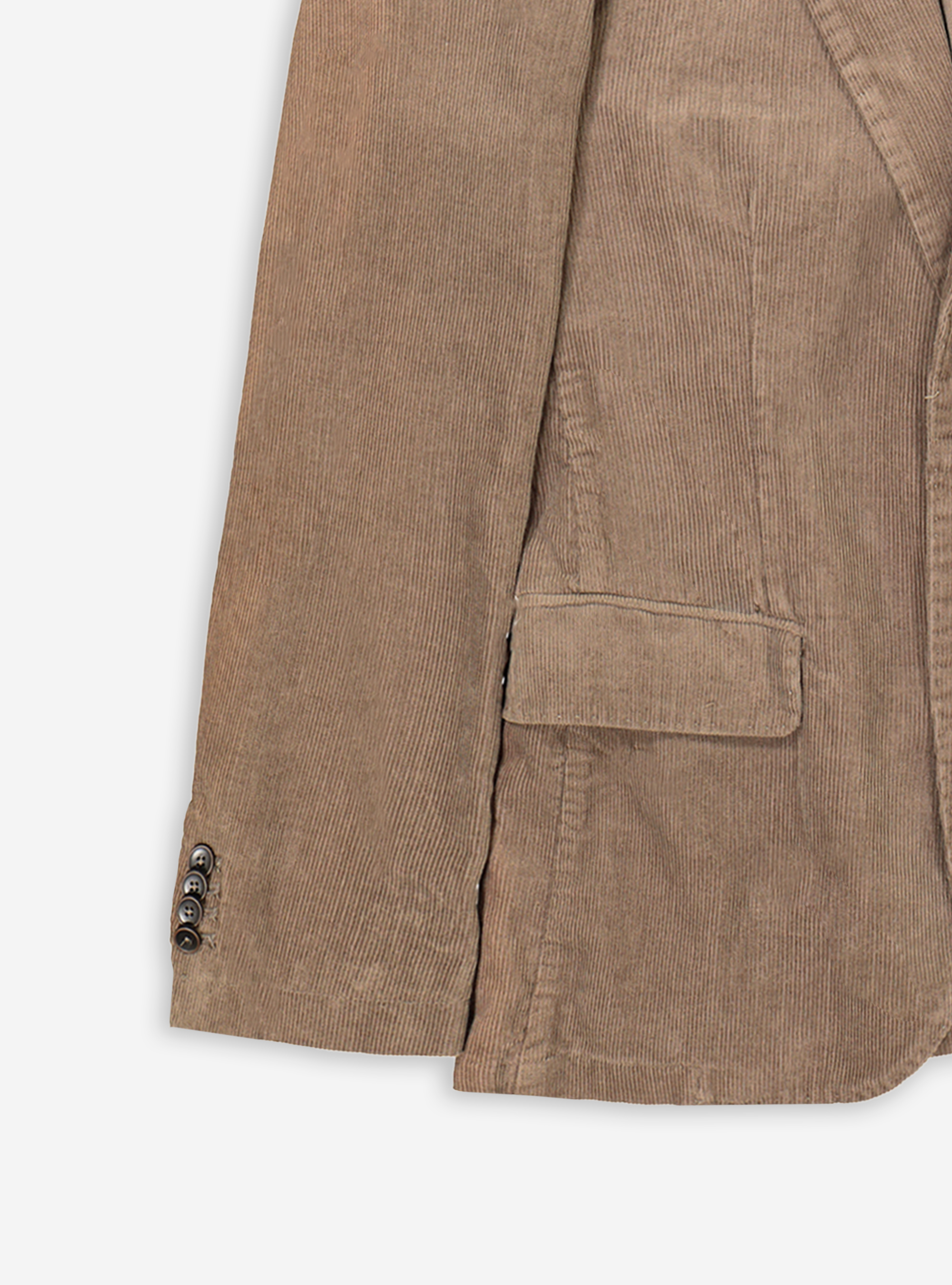 Giacca velluto costa t/pattina, C507 BROWN