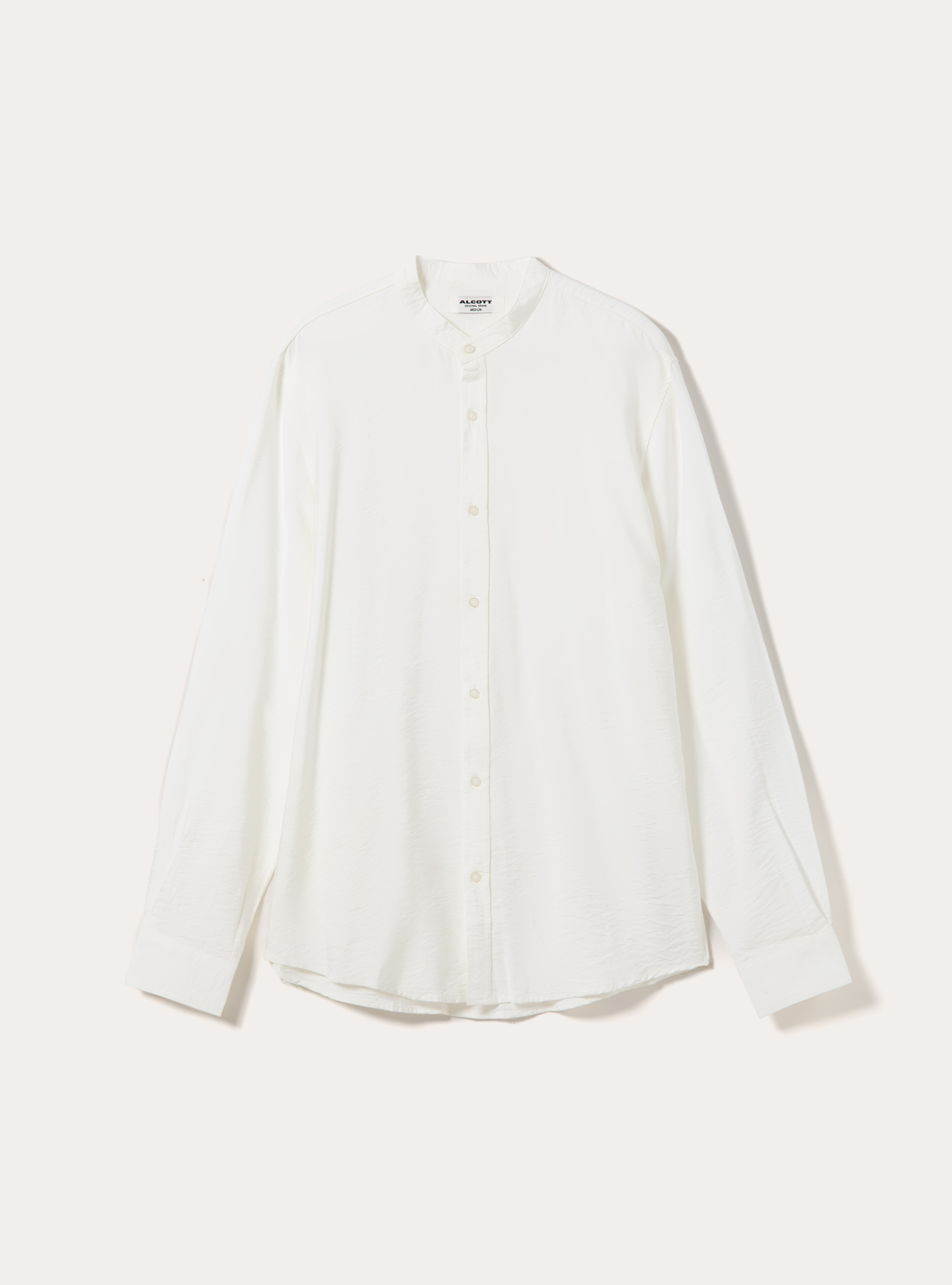 Camicia  in twill morbido, WH1 OFF WHITE