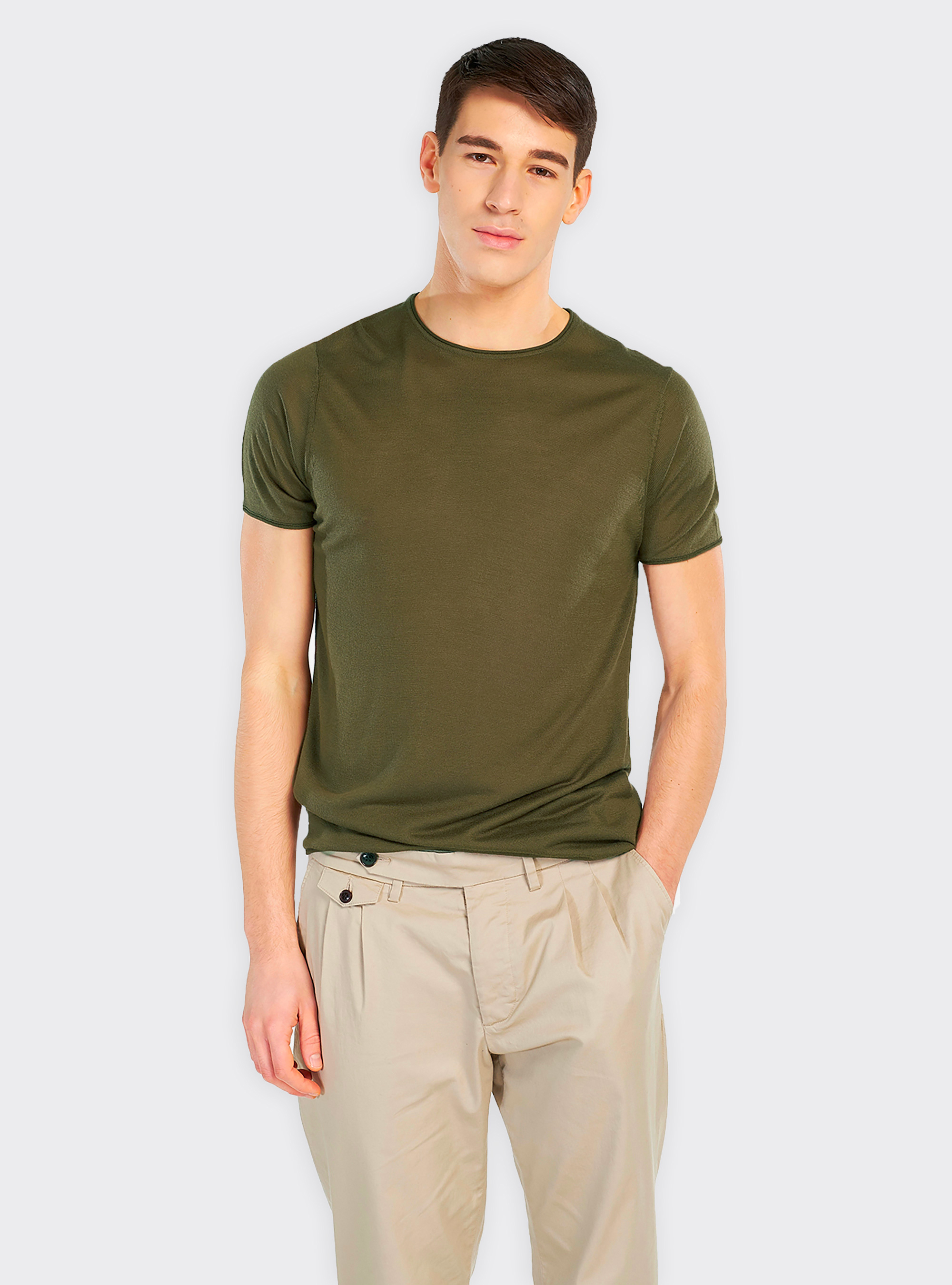 Pull à manches courtes, C6631 KAKY