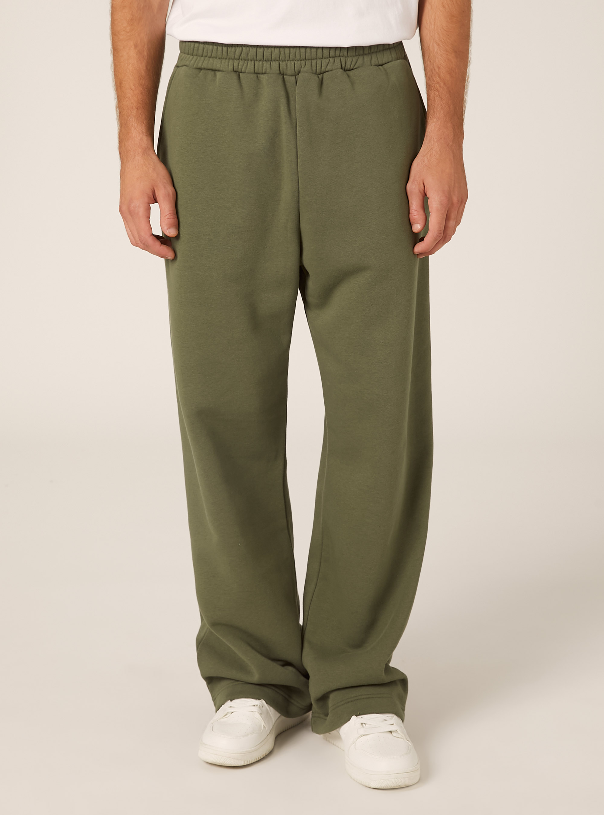 Loose-Fit-Hose aus Sweatshirtstoff, KY2 KAKY MEDIUM