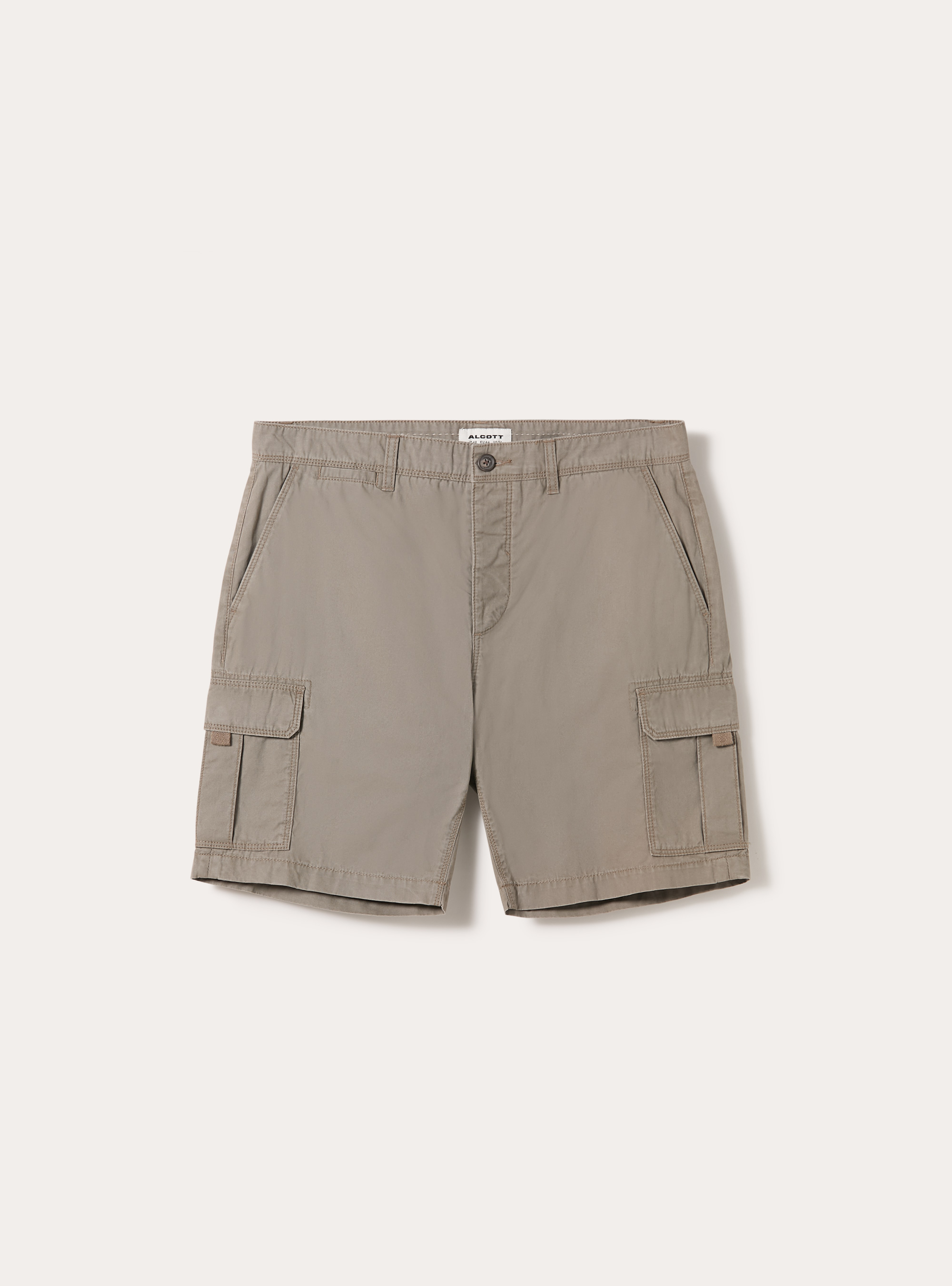 Cotton cargo bermuda shorts, BR2 BROWN MEDIUM