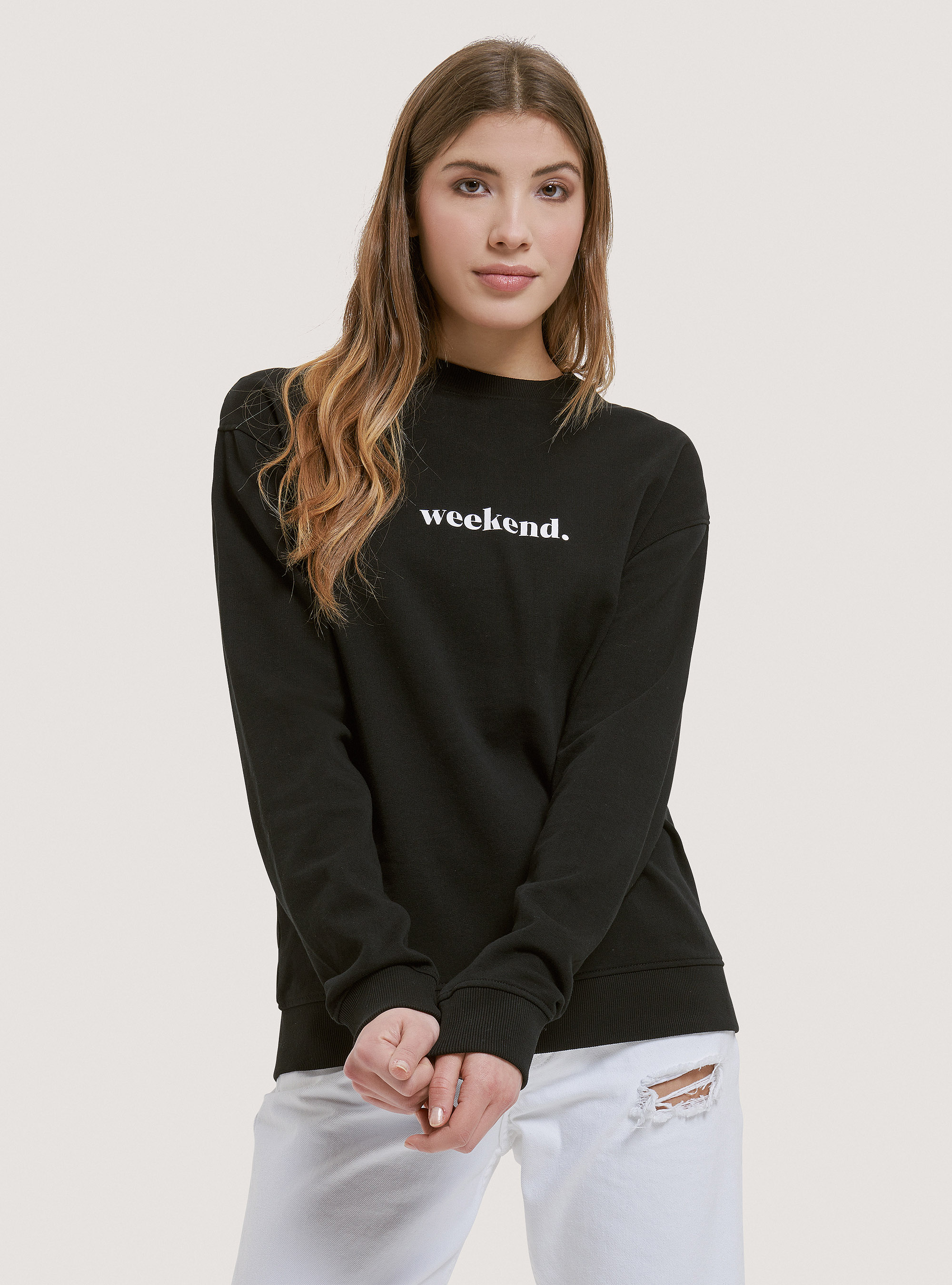 Felpa Donna Angerella Con Cappuccio E Stampa Floreale - Maniche Lunghe, Leggera, Con Tasca A Marsupio (65% Poliestere, 30% Cotone, 5% Spandex) - 4