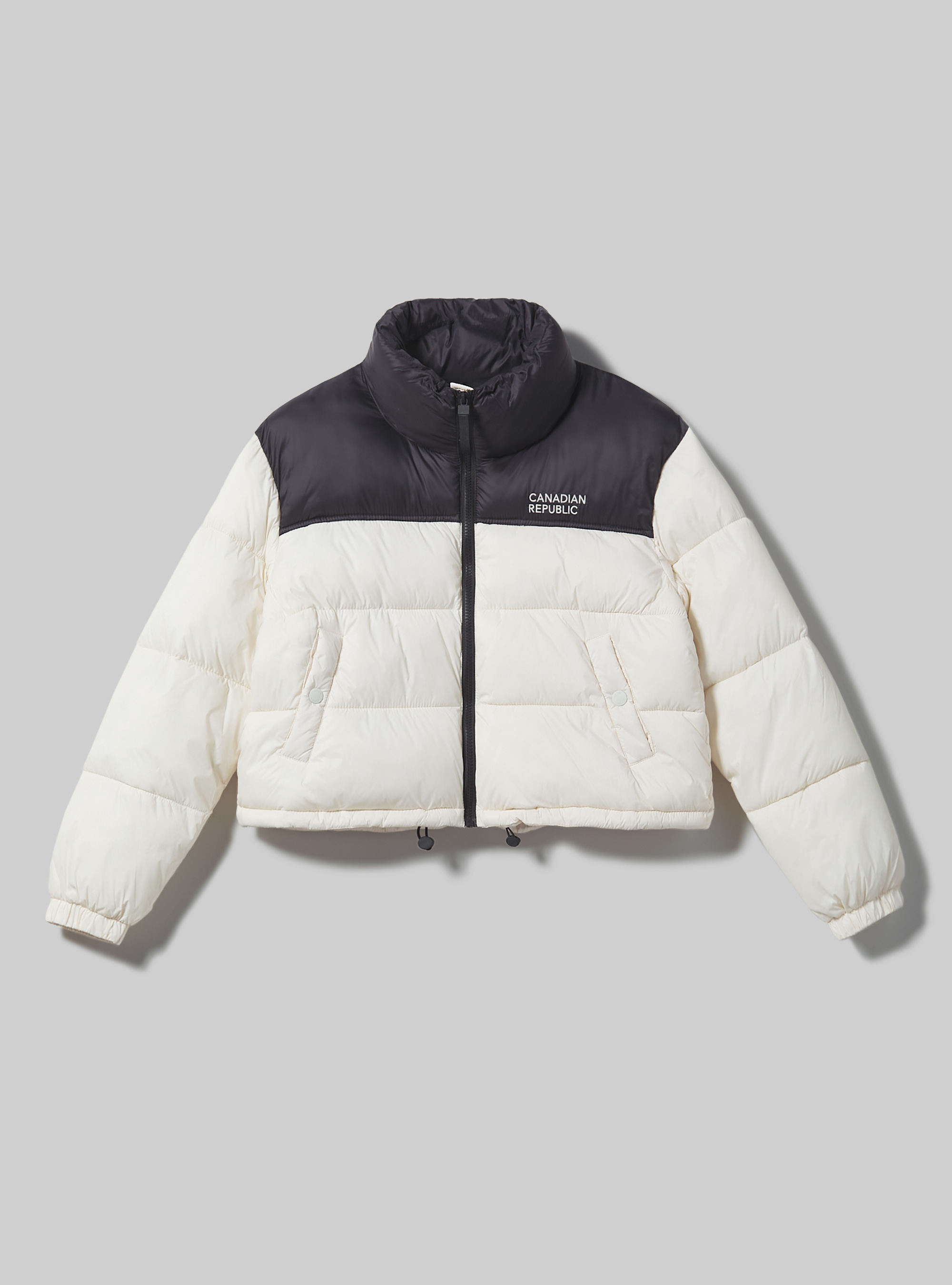アウターその他 ROCKCAKE Coated Crop Hoodie Jacket White RC24JK01400 JUUYY-Men-s-Pullover-Rain-