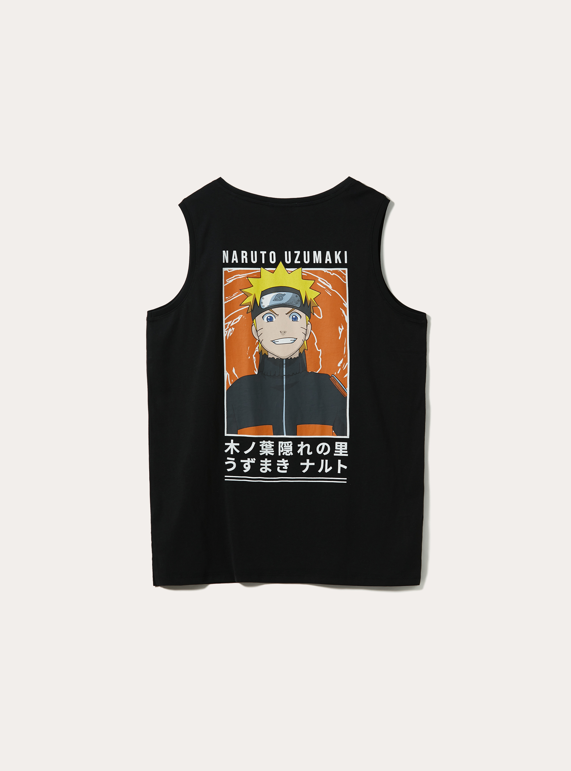 Naruto / Alcott Tank Top, BK1 BLACK
