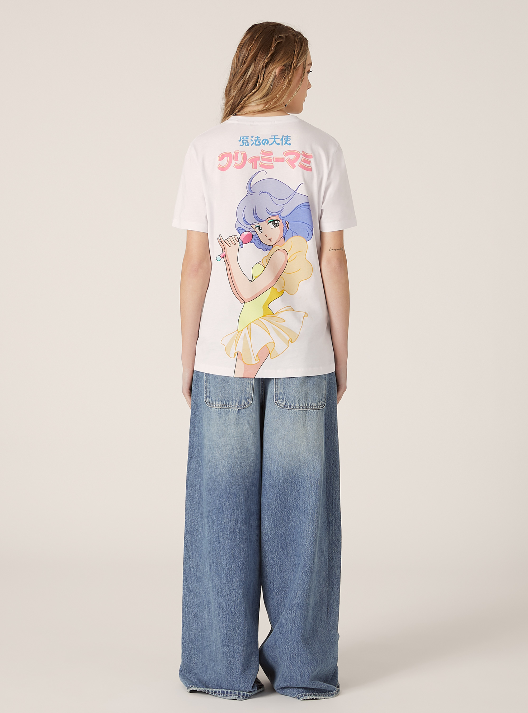 Camiseta con estampado Creamy / Alcott, WH3 WHITE