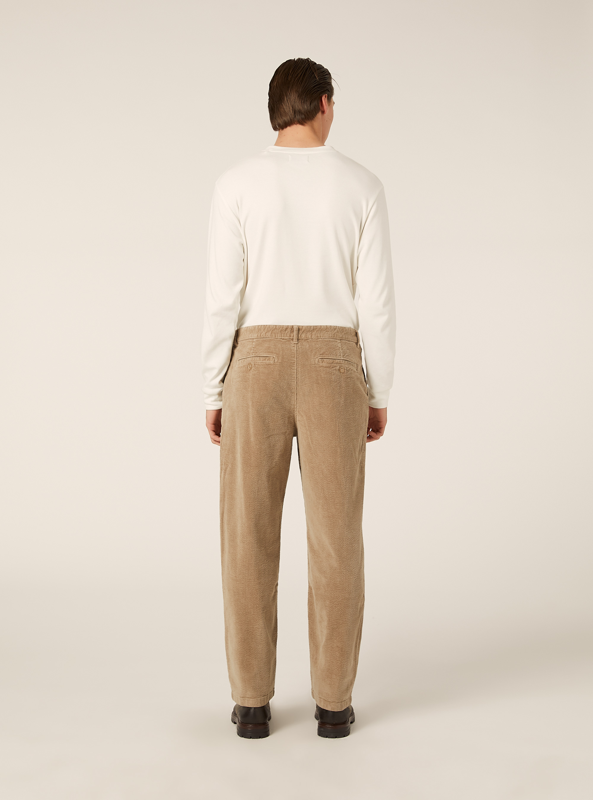 Corduroy pants, BG3 BEIGE LIGHT
