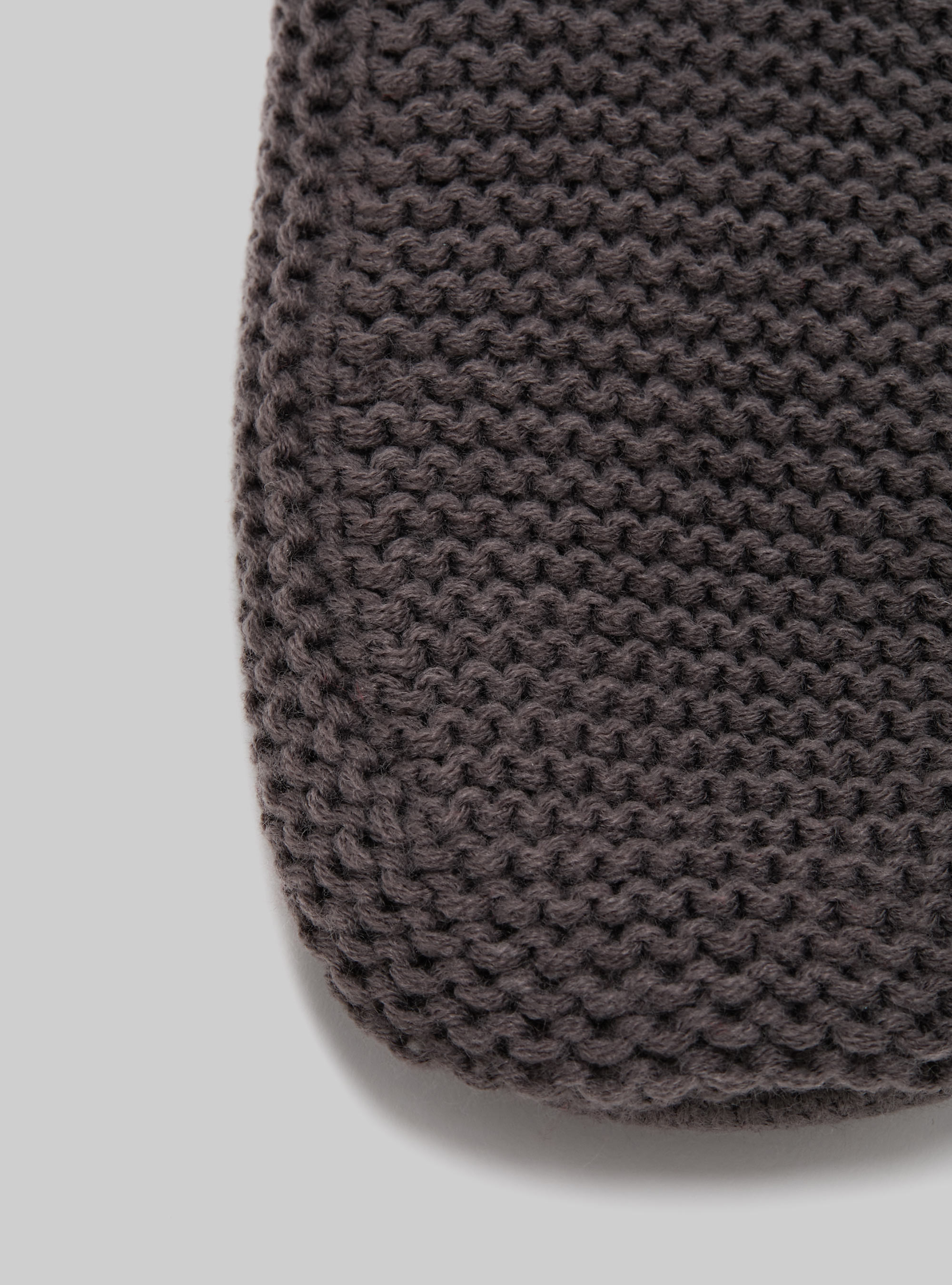 Calzini con fodera in finto agnellato, GY1 GREY DARK