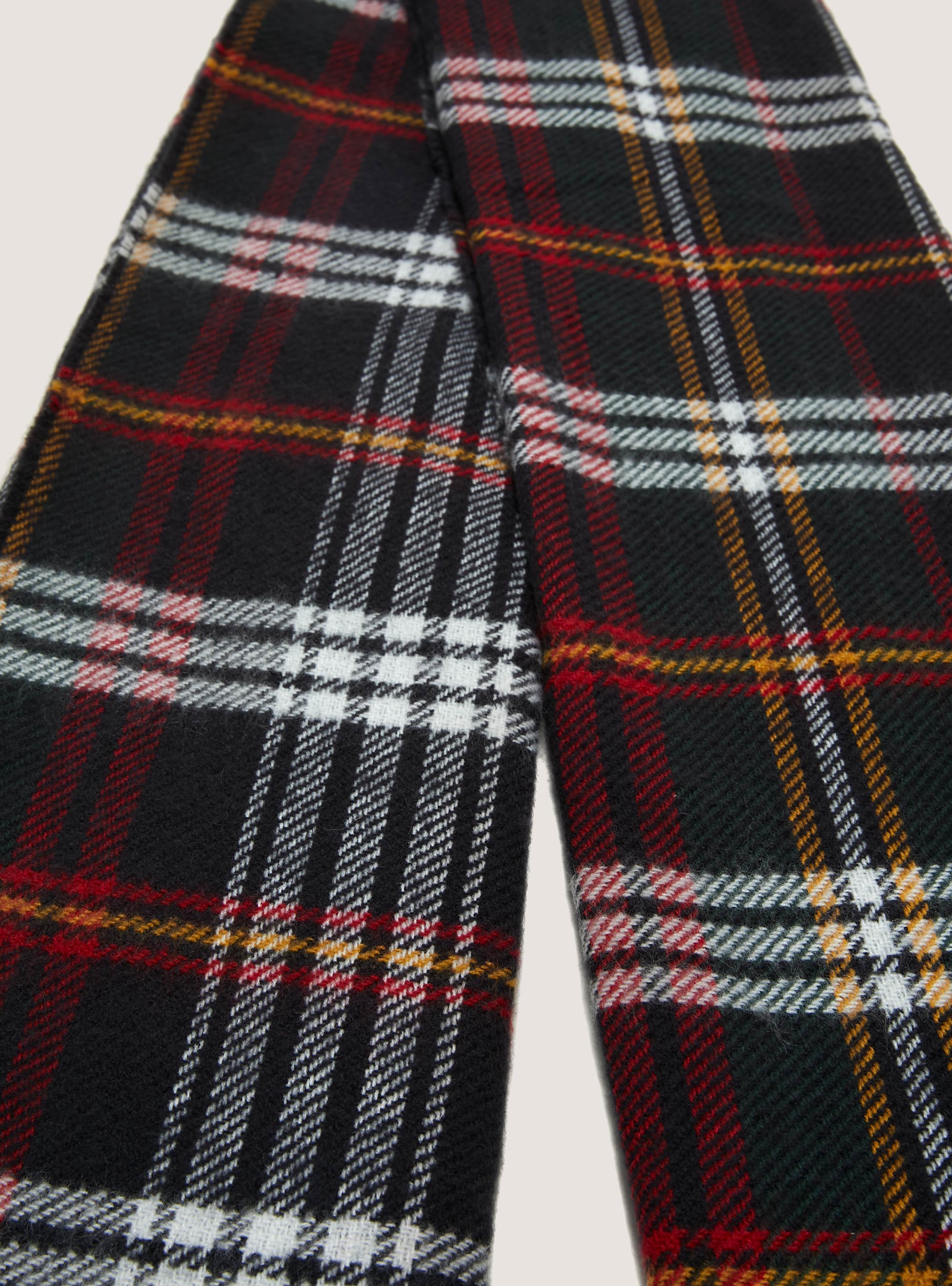 Sciarpa a quadri double face, NA1 NAVY DARK