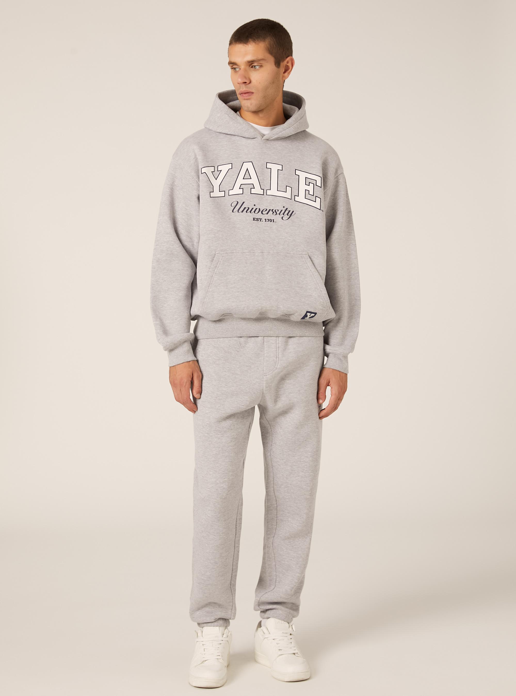 Sweat-shirt Yale / Alcott, MGY2 GREY MEL MEDIUM