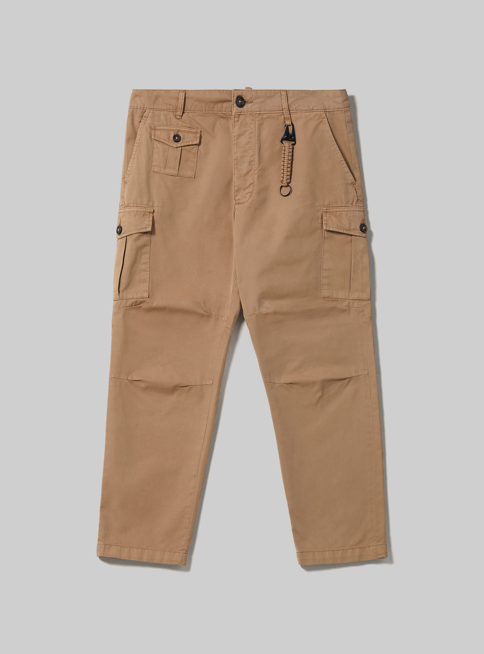 Twill cargo trousers, TB2 TOBACCO MEDIUM