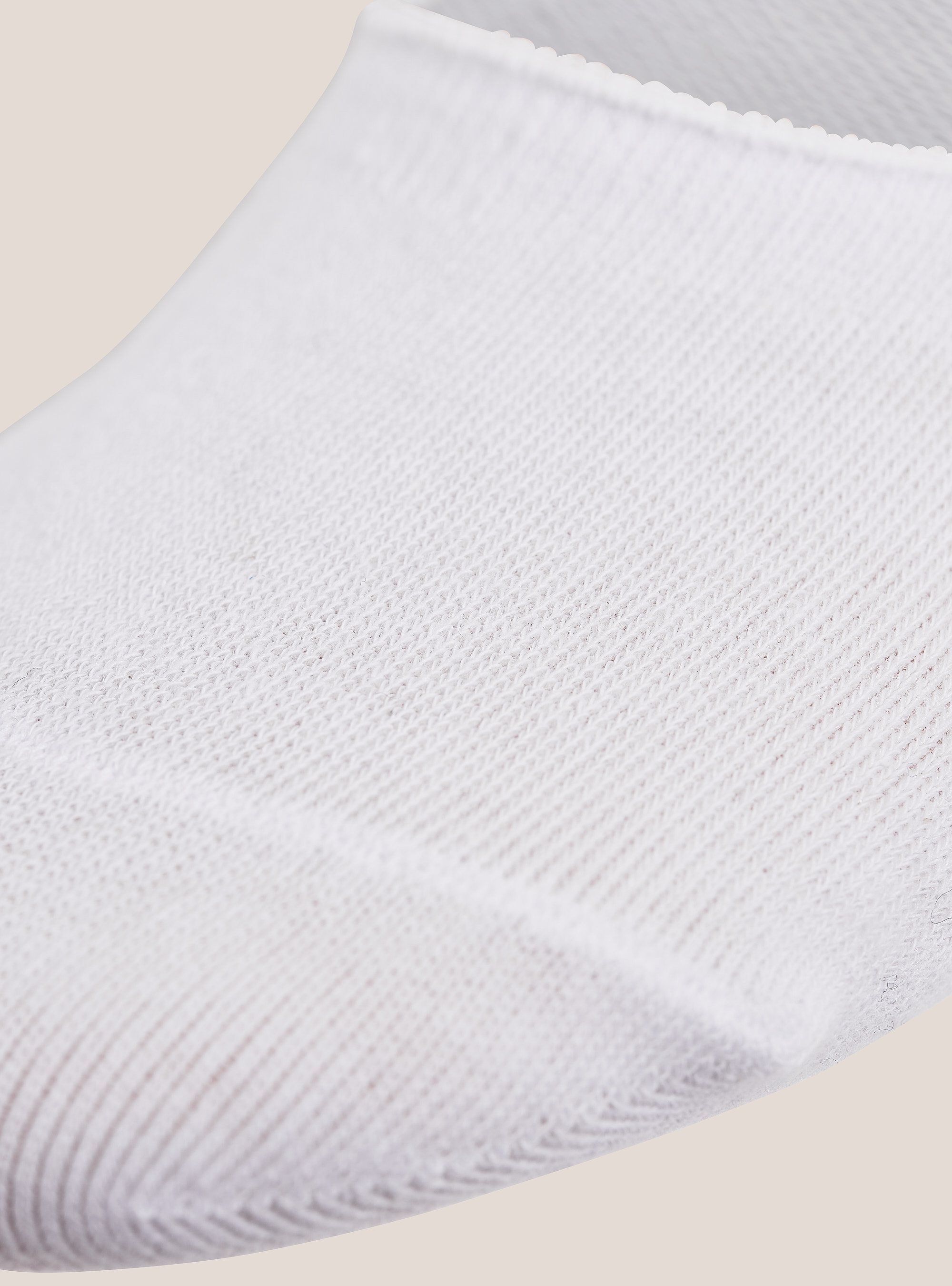 Set 3 pairs of footsies socks, WHITE