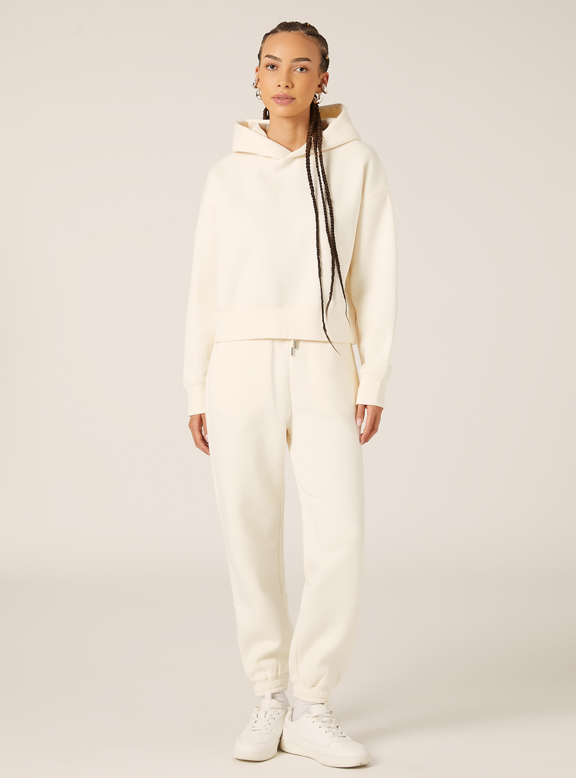 Sweatshirt jogger trousers, CR3 CREAM LIGHT