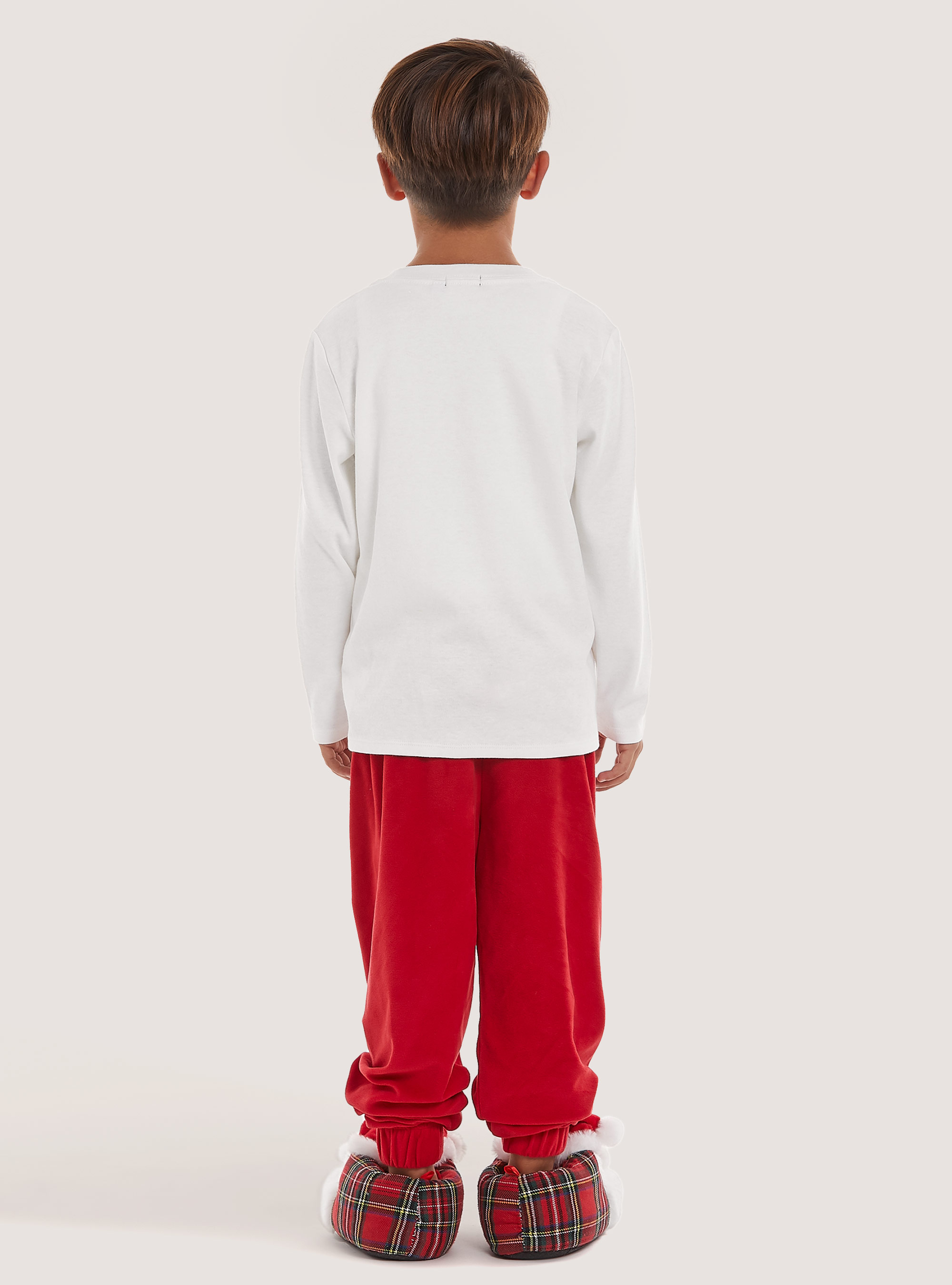 Pigiama micky claus interlock e ciniglia, WH2 WHITE