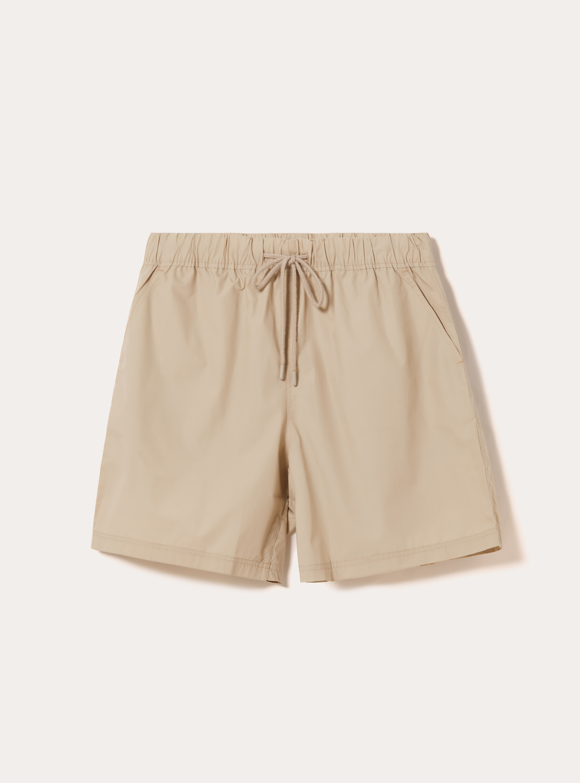 Boxy Fit Poplin Bermuda Shorts, BG2 BEIGE MEDIUM