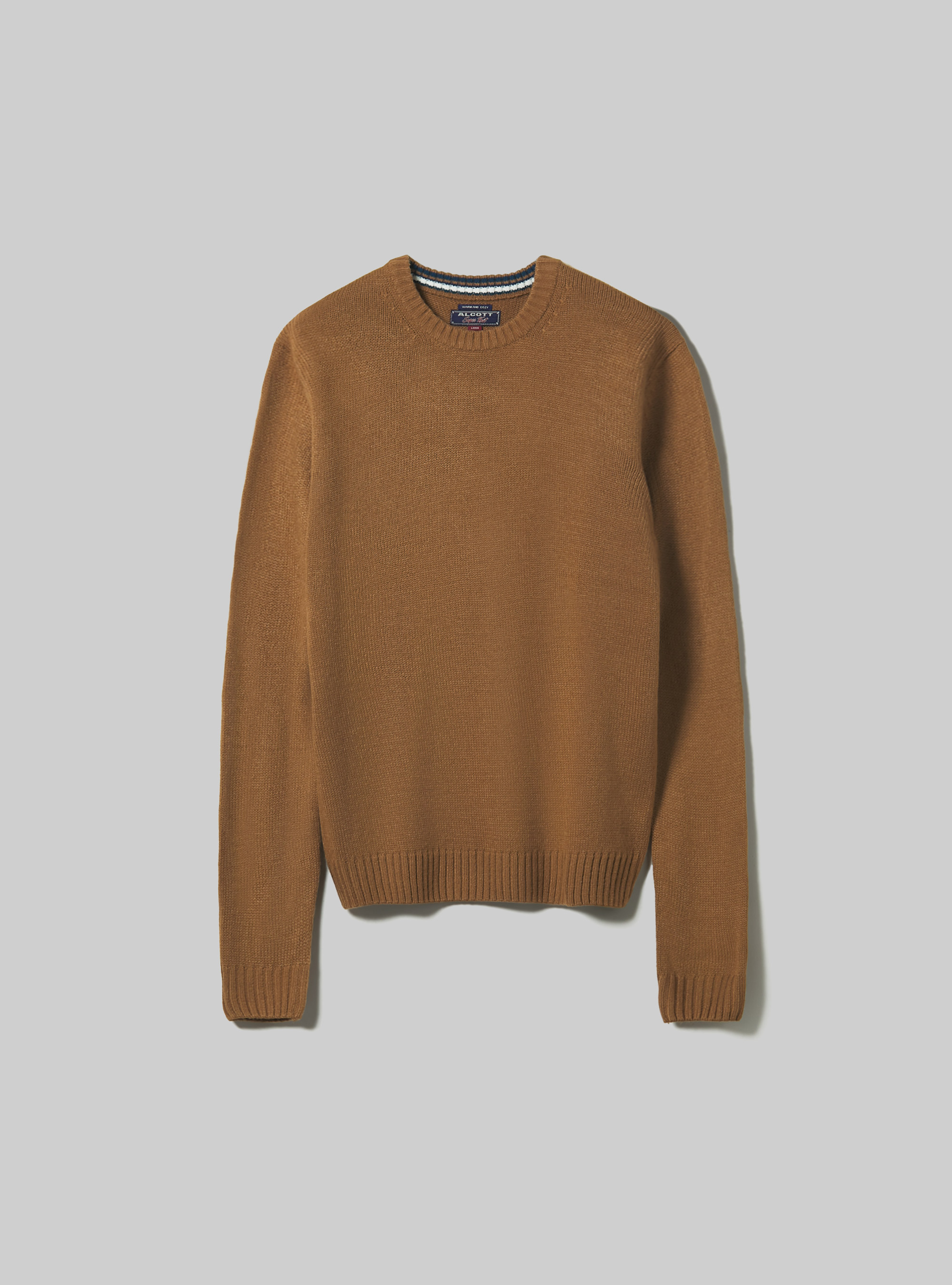 Pullover caldo effetto cachemire, BG3 BEIGE LIGHT