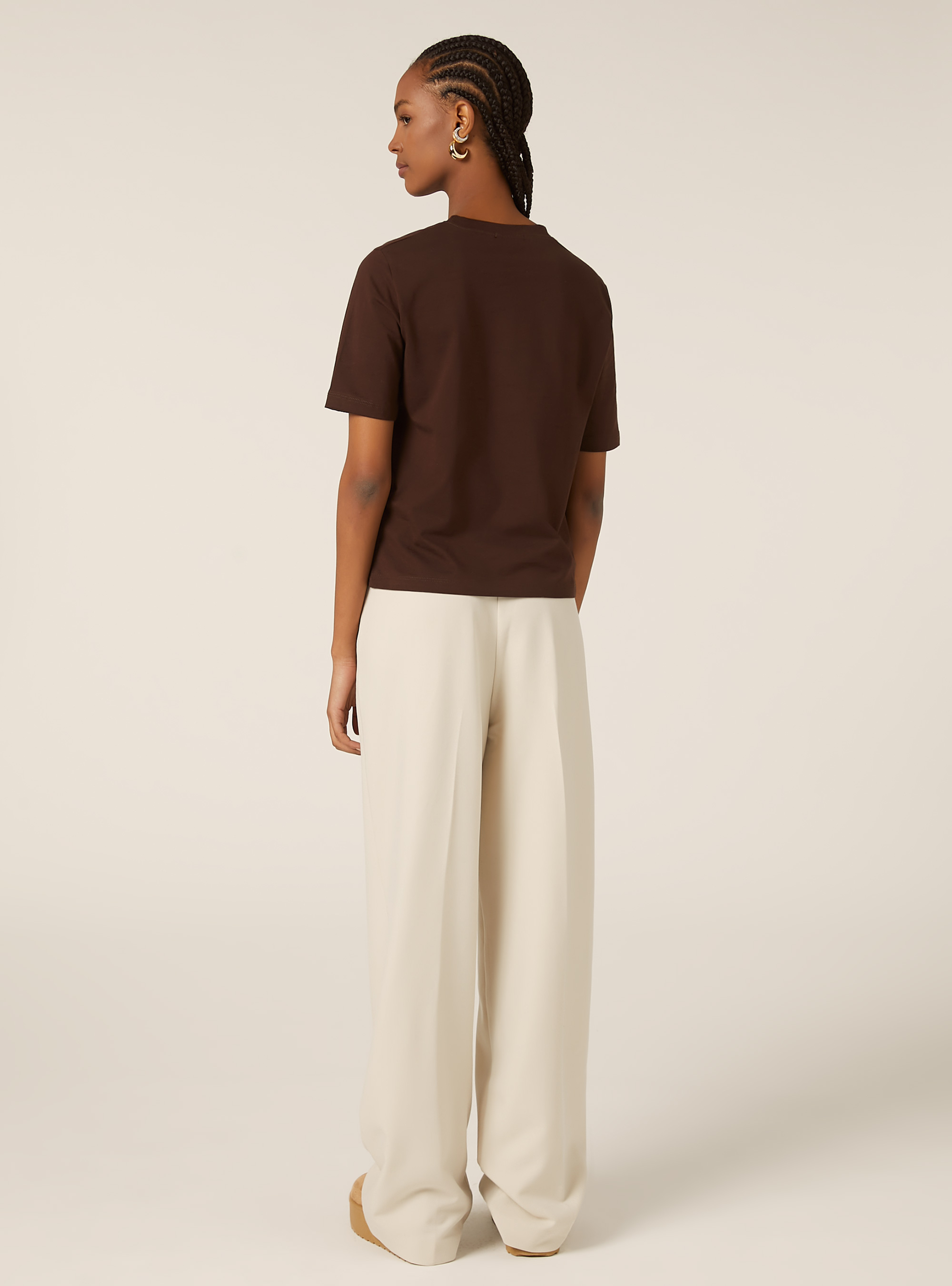 Camiseta The Little Monster Collection, BR1 BROWN DARK