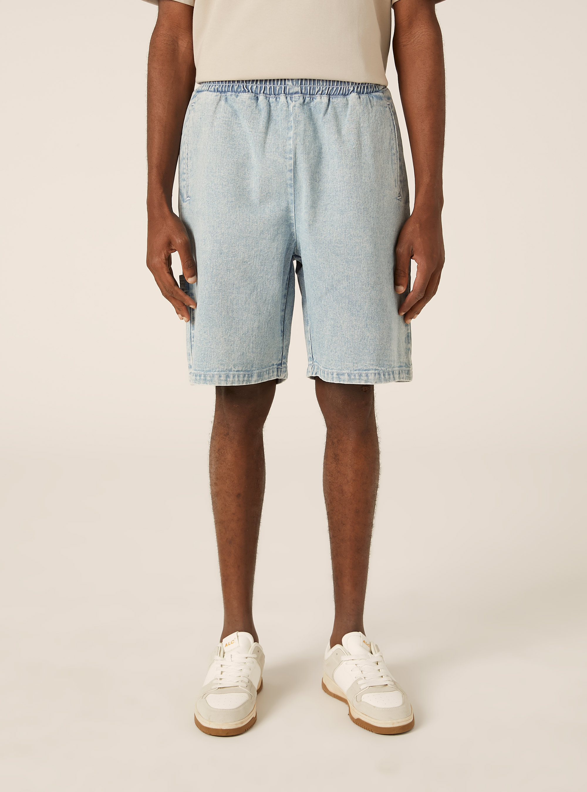Denim-Bermudas, D005 LIGHT BLUE