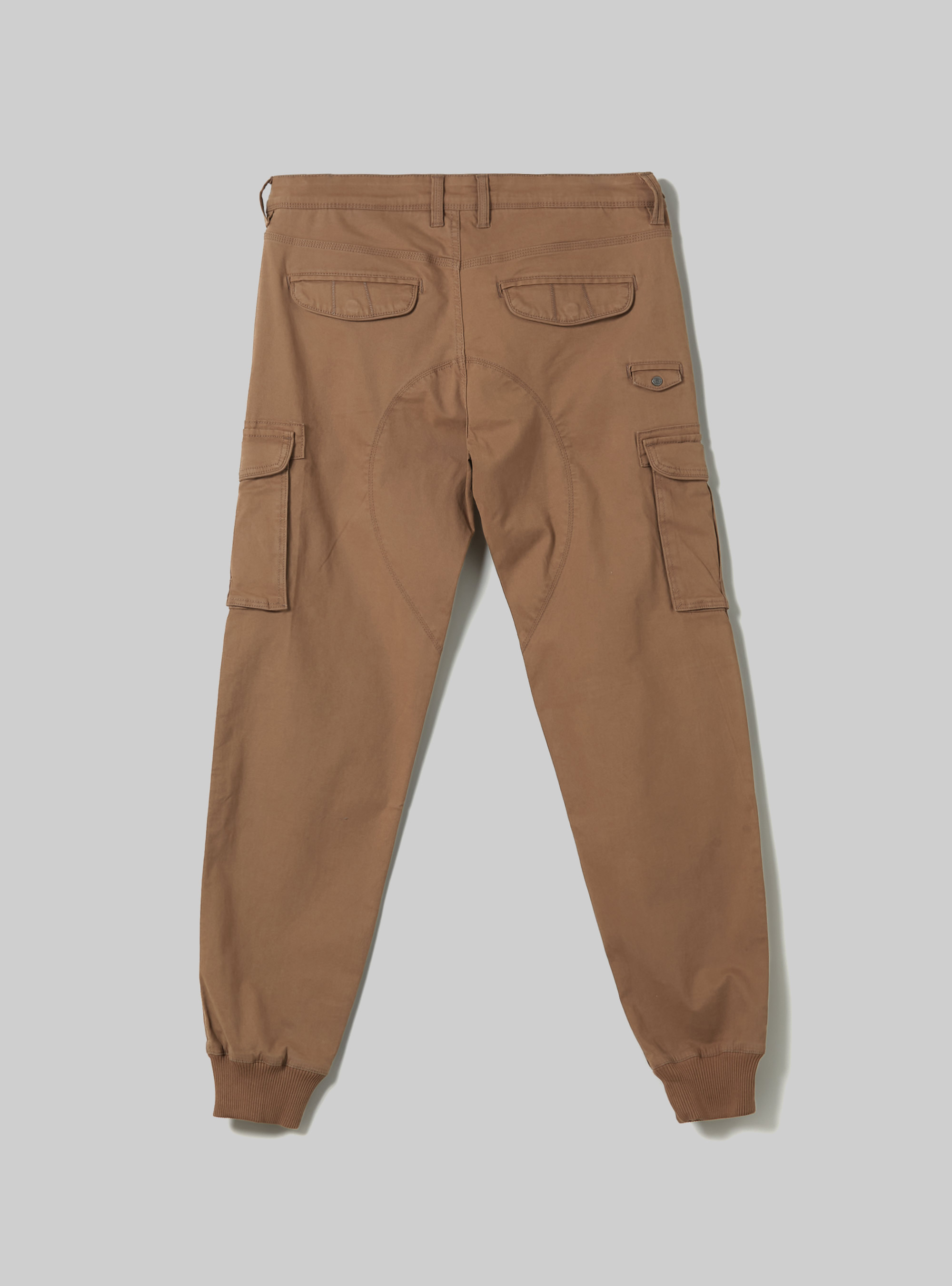Cotton cargo trousers with elastic band Cotton cargo trousers with elastic band