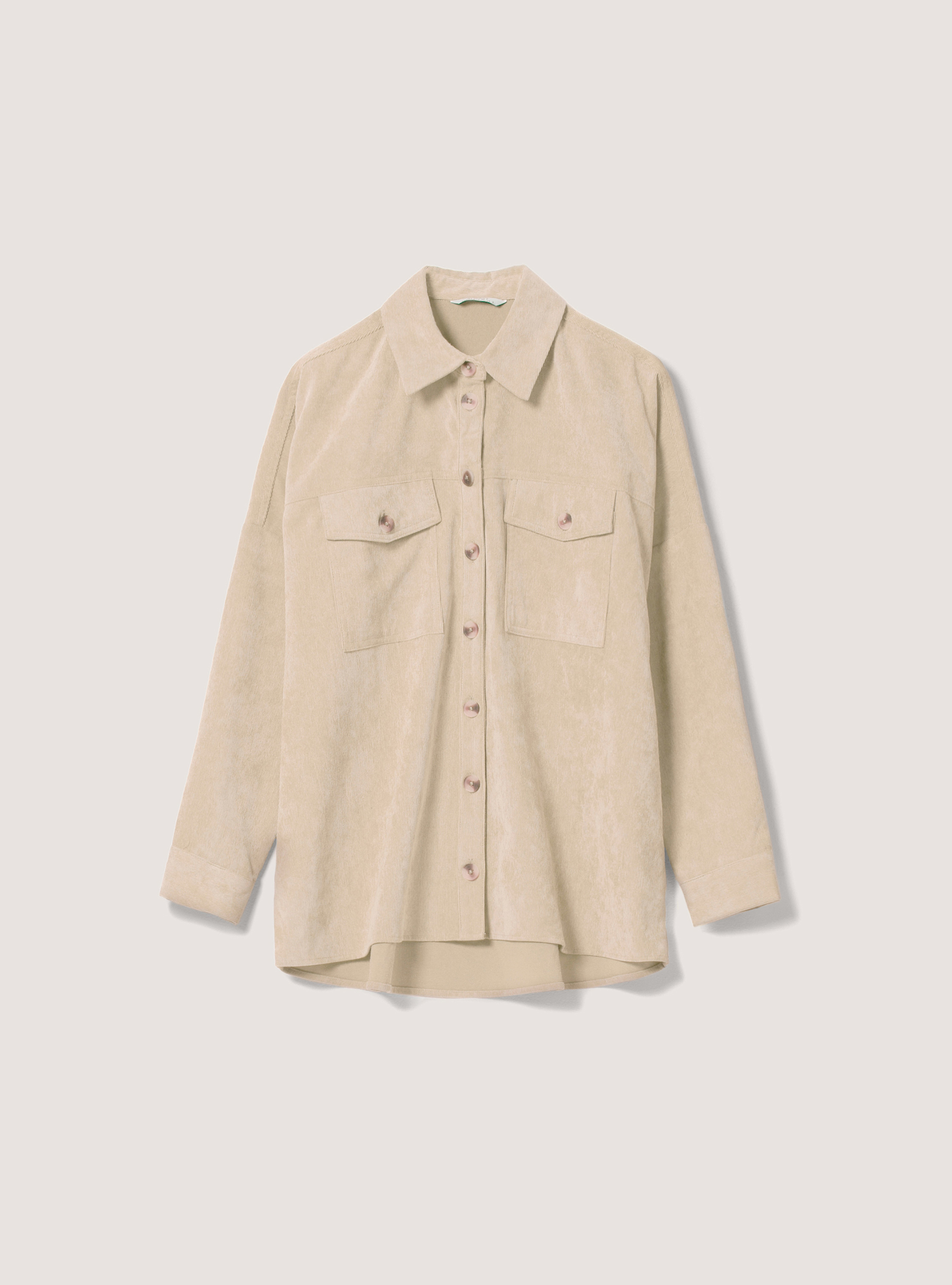 Veste de chemise en velours cotelé, TB2 TOBACCO MEDIUM