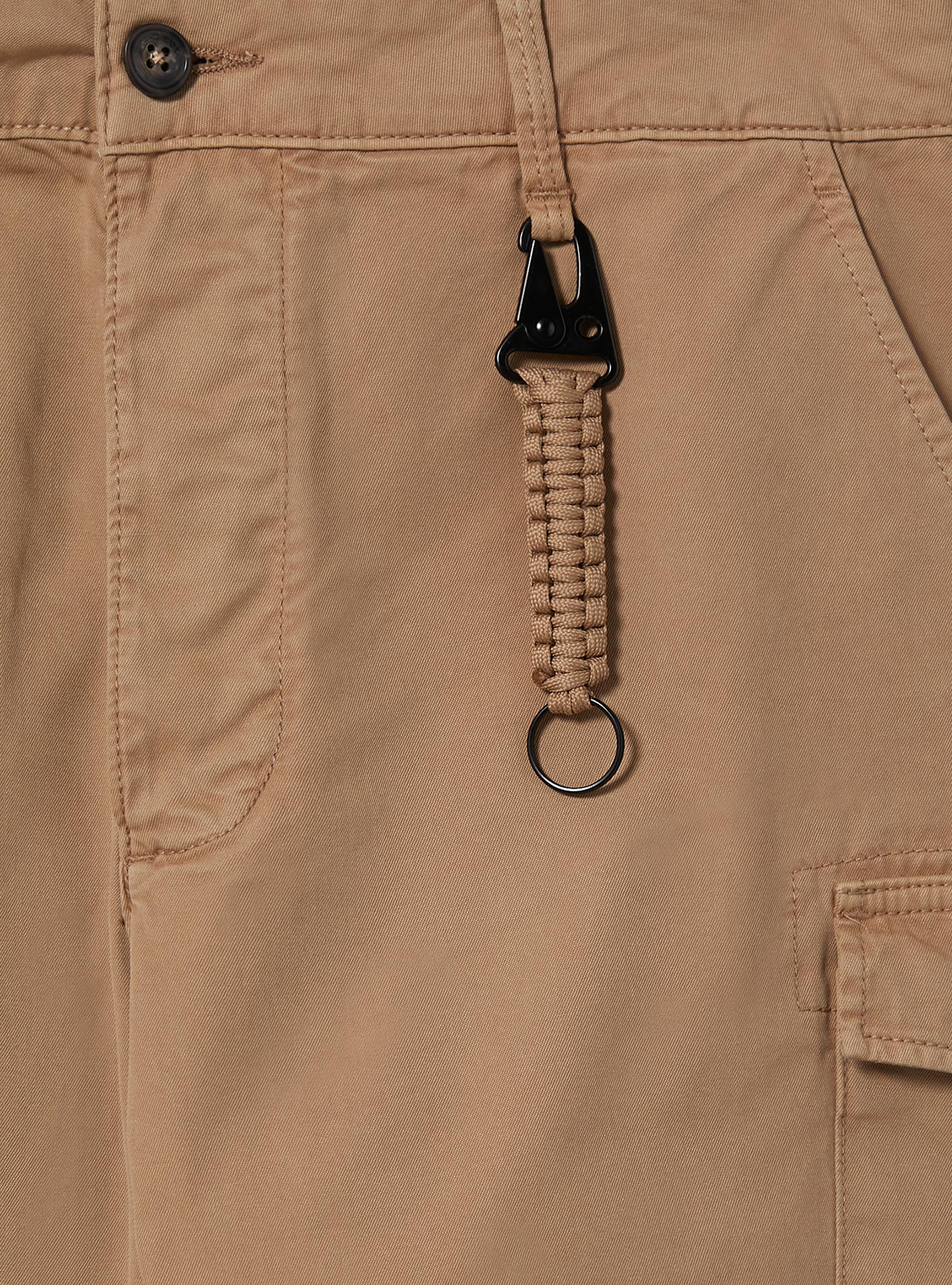 Twill cargo trousers, TB2 TOBACCO MEDIUM