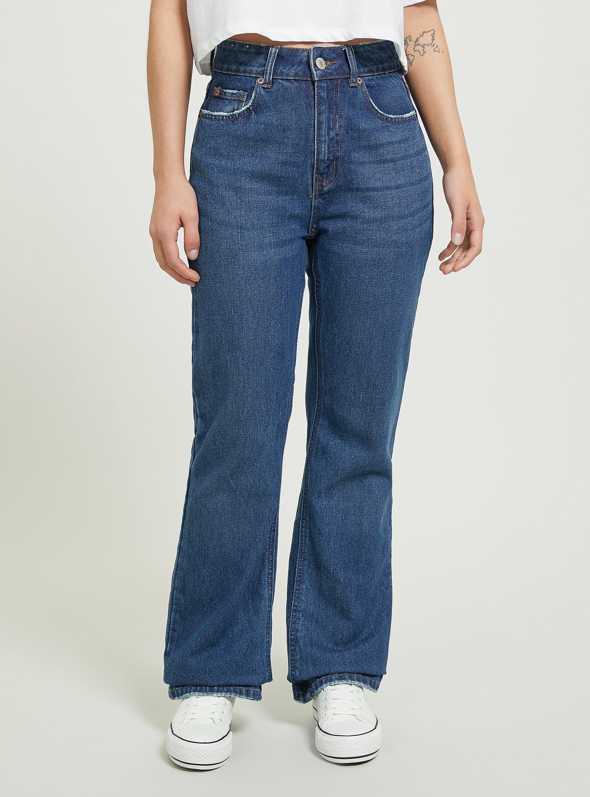 【DEARMINE】Compose Bootcut Denim Pants Jeans bootcut denim stretch boom - Brenda Bootcut - PINKO