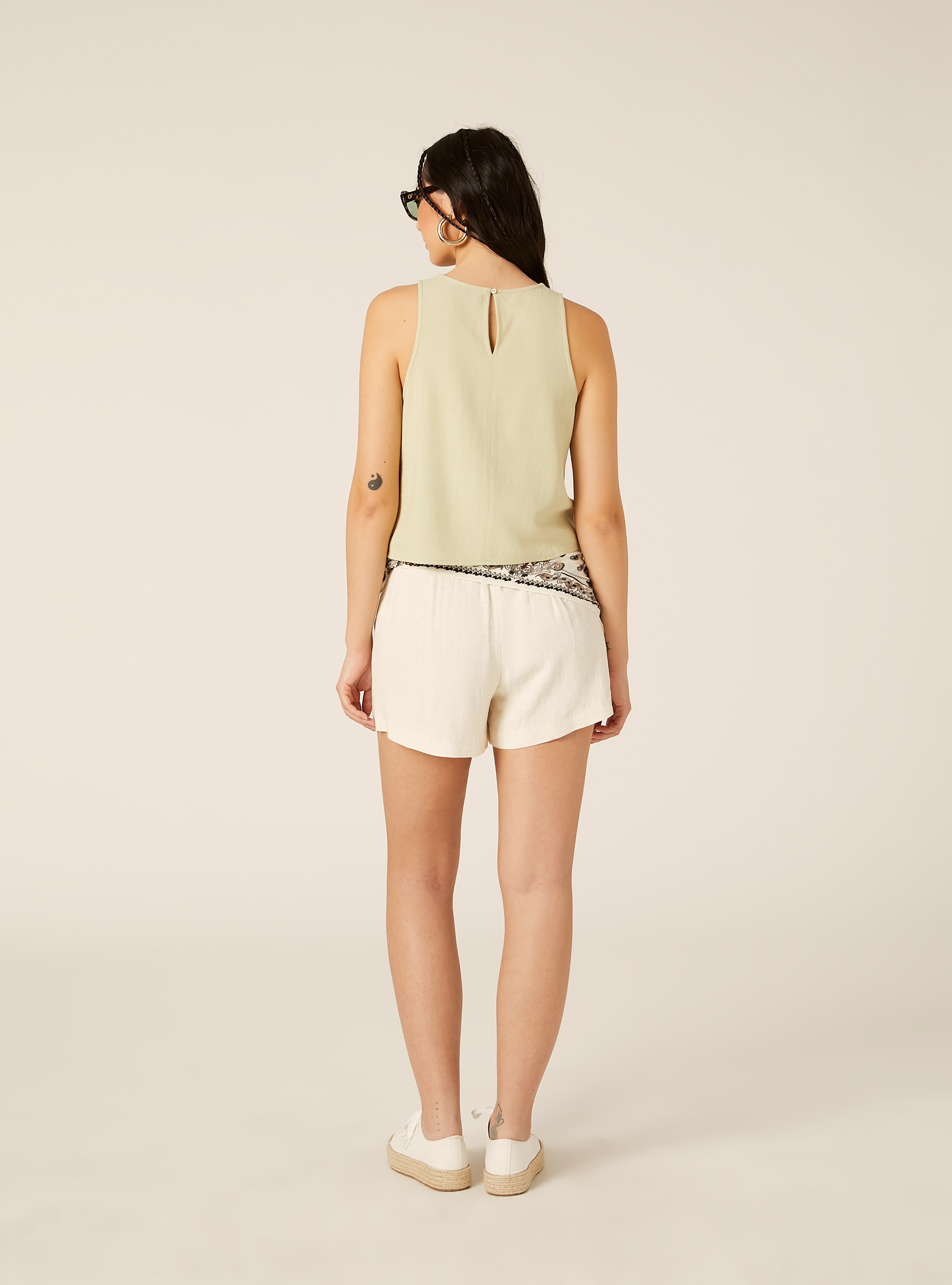 Canotta basic in misto lino, KY3 KAKY LIGHT