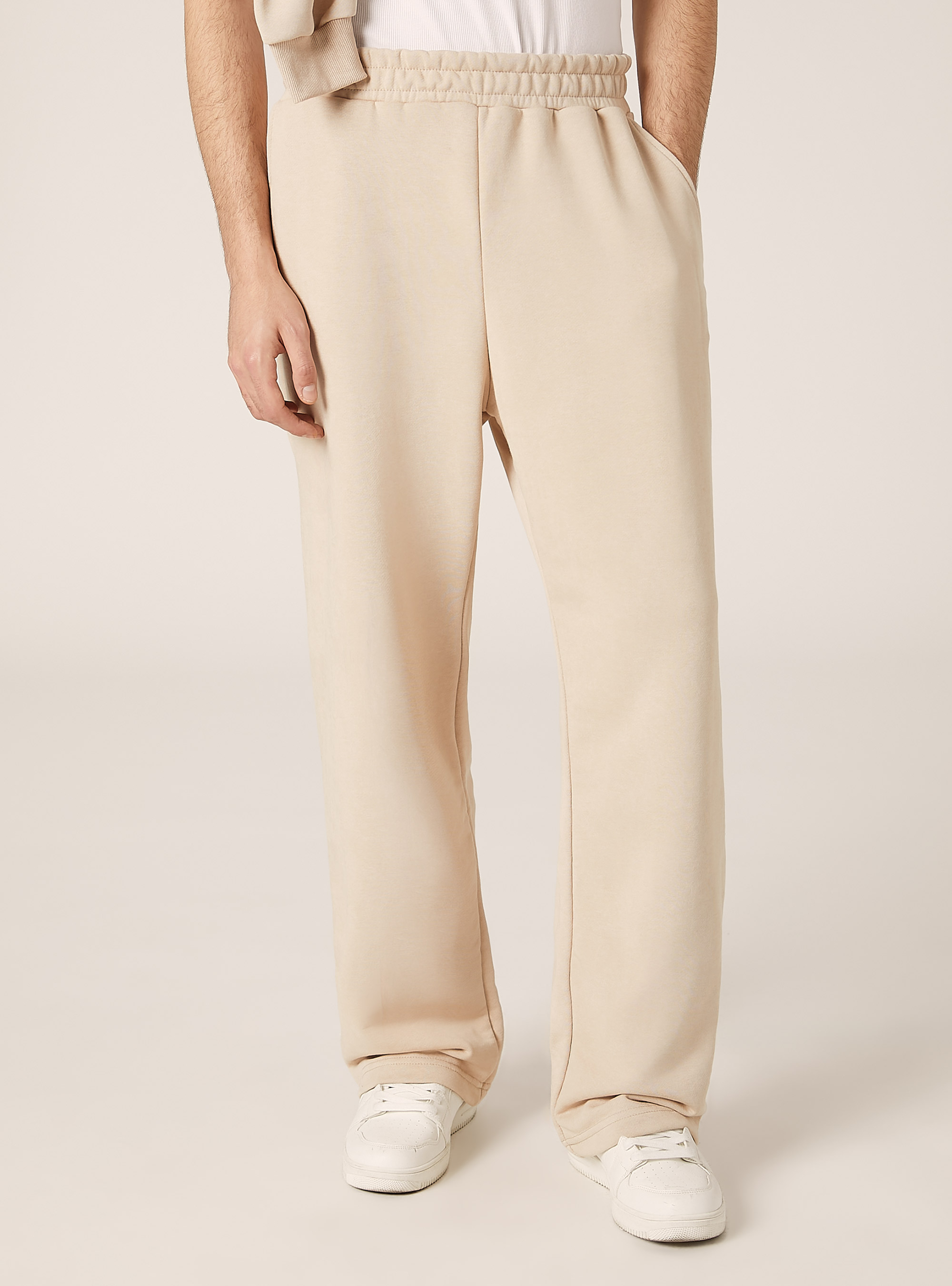 Jogger loose fit marmorizzati, BG3 BEIGE LIGHT