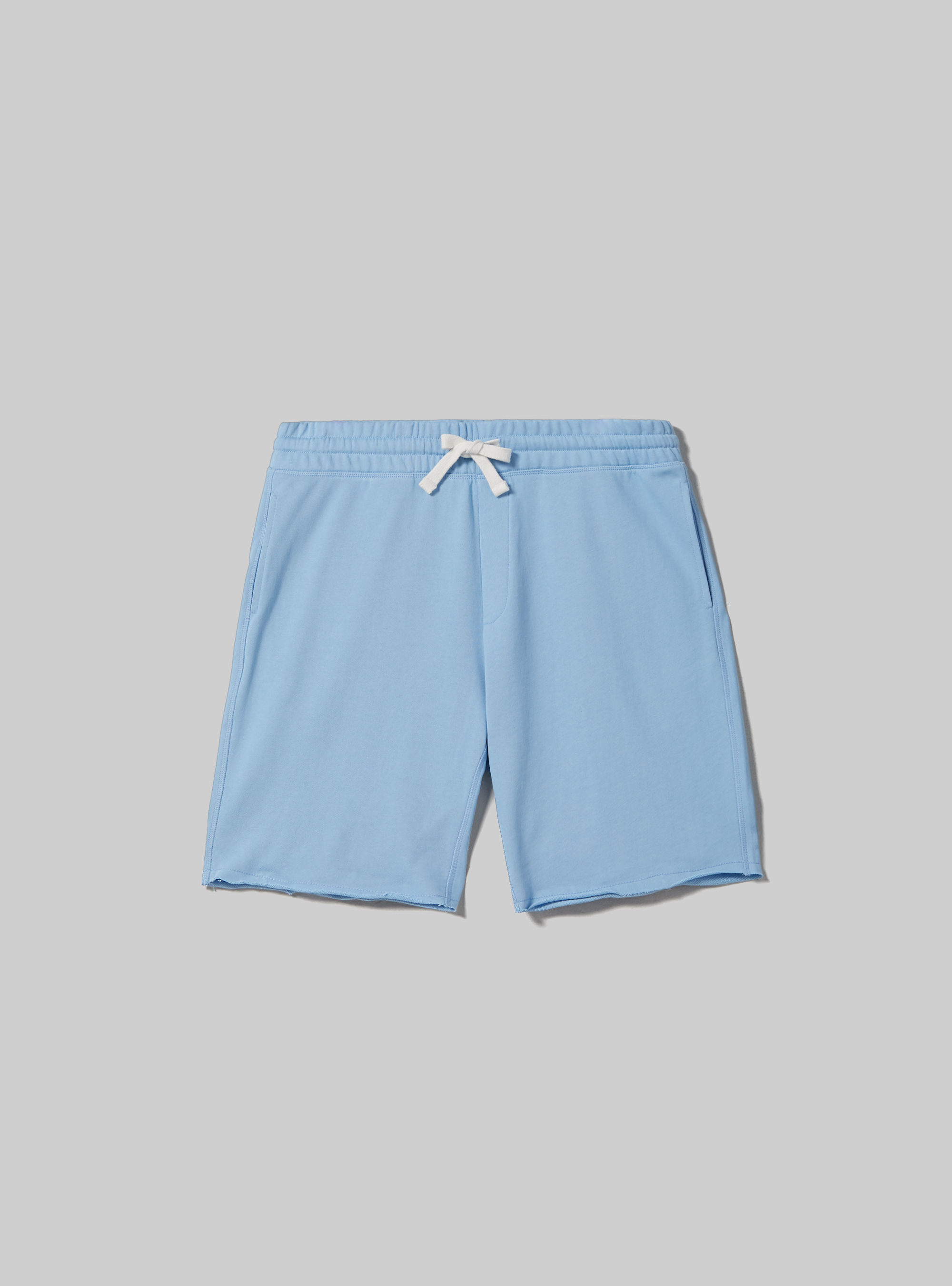 Bermuda jogger in cotone, AZ3 AZURE LIGHT