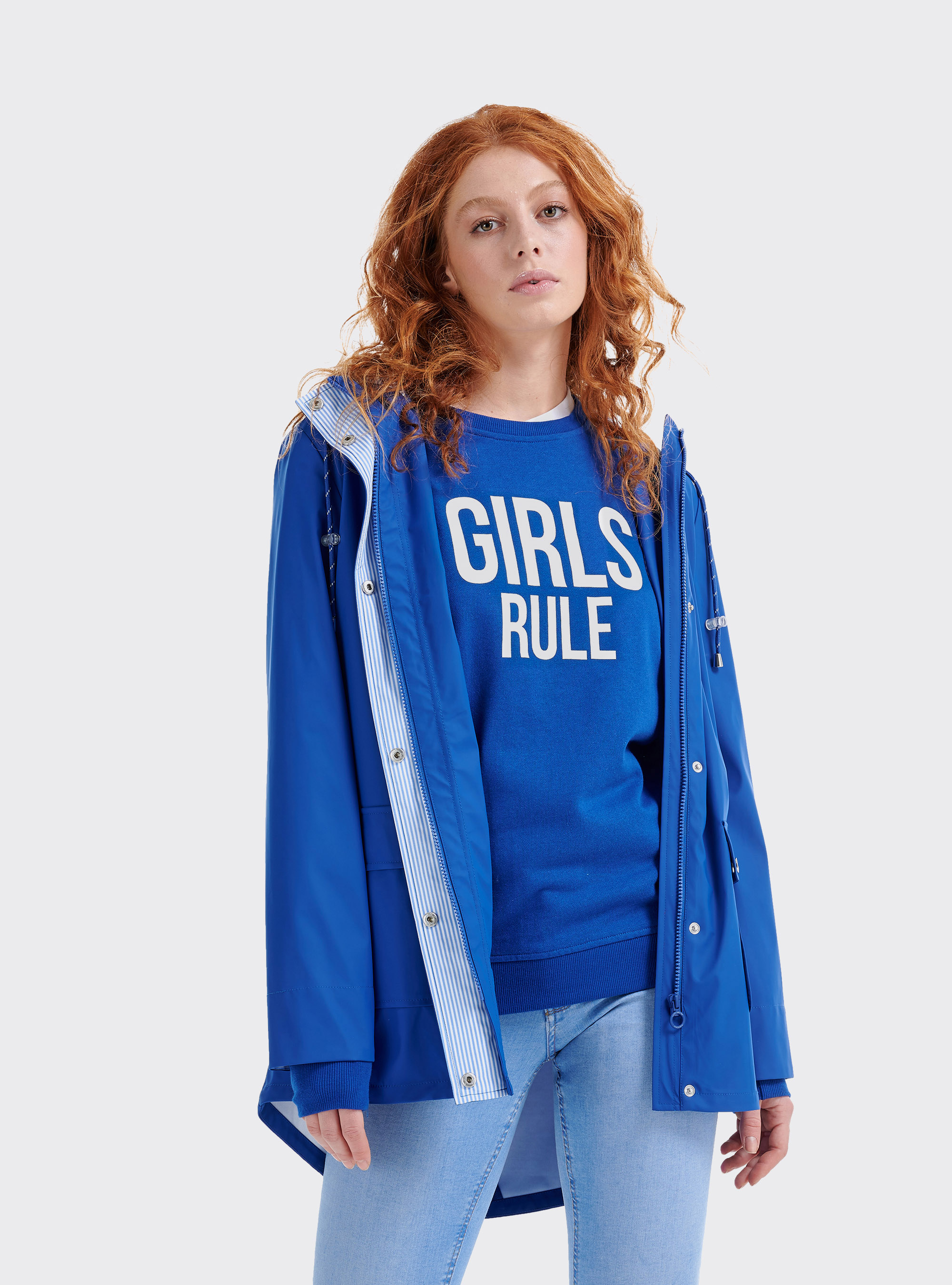 Gabardina, C2241 BLUE