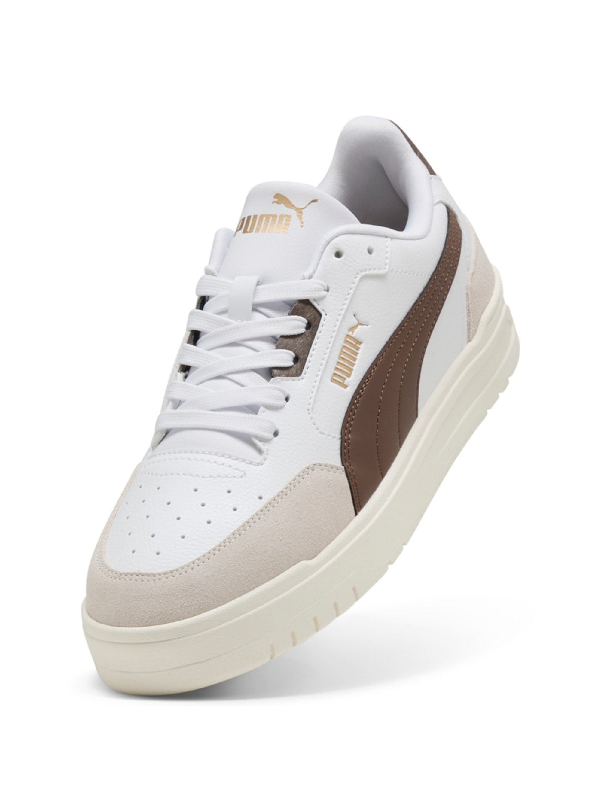 Puma Shuffle Downtown Trainers, WH2 WHITE