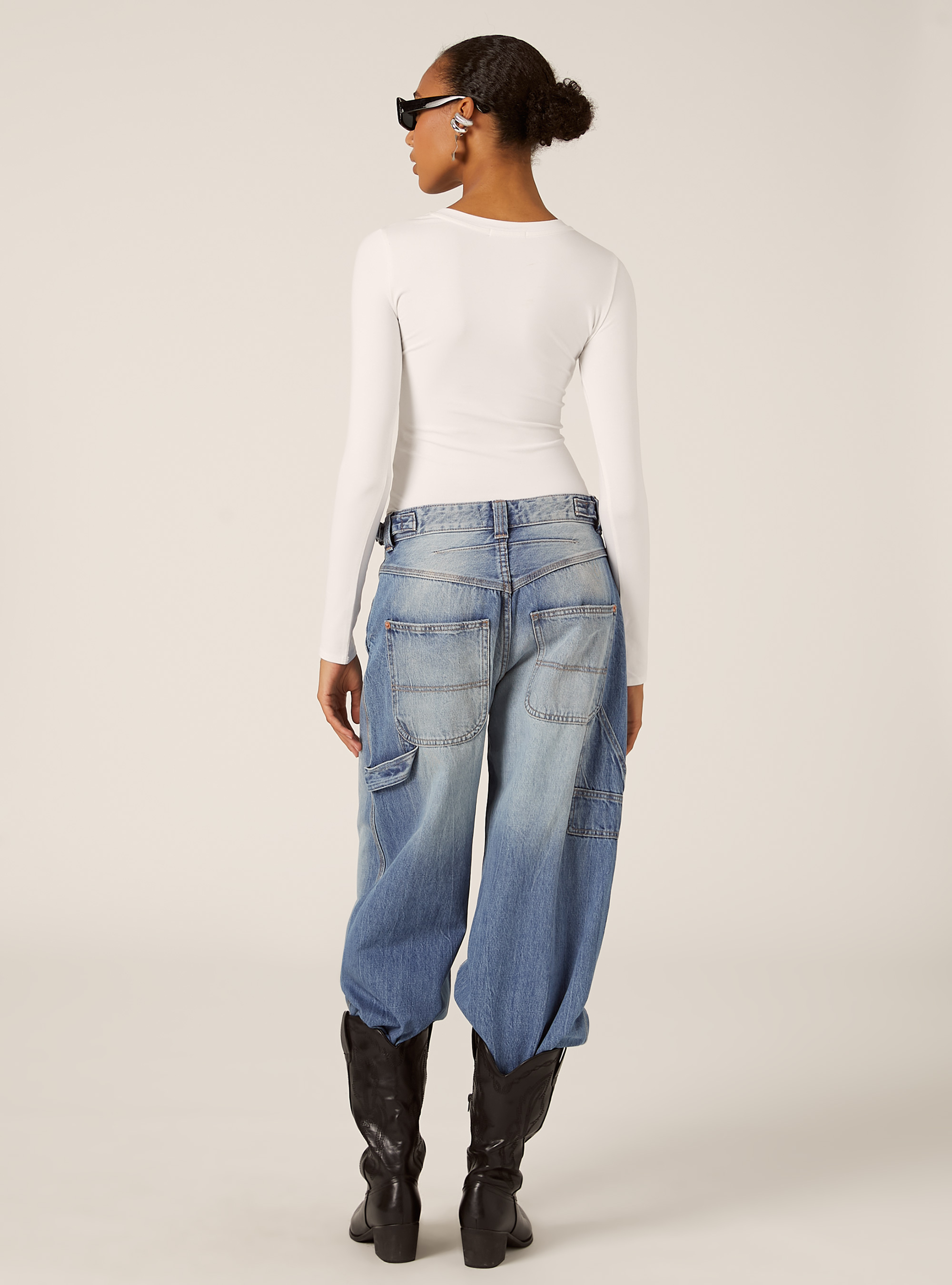 Body de manga larga, WH2 WHITE