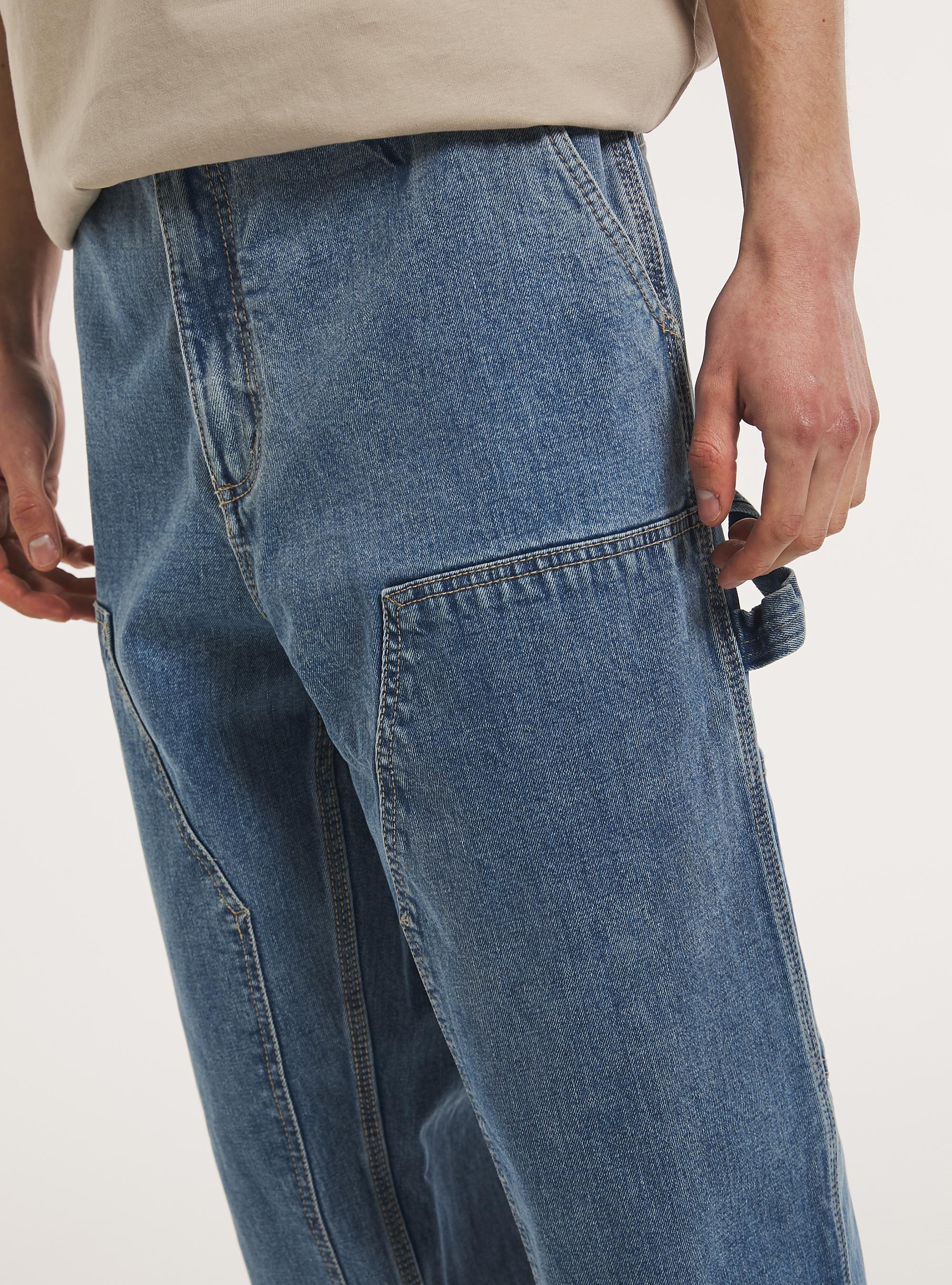 Carpenter comfort fit jeans, D005 LIGHT BLUE
