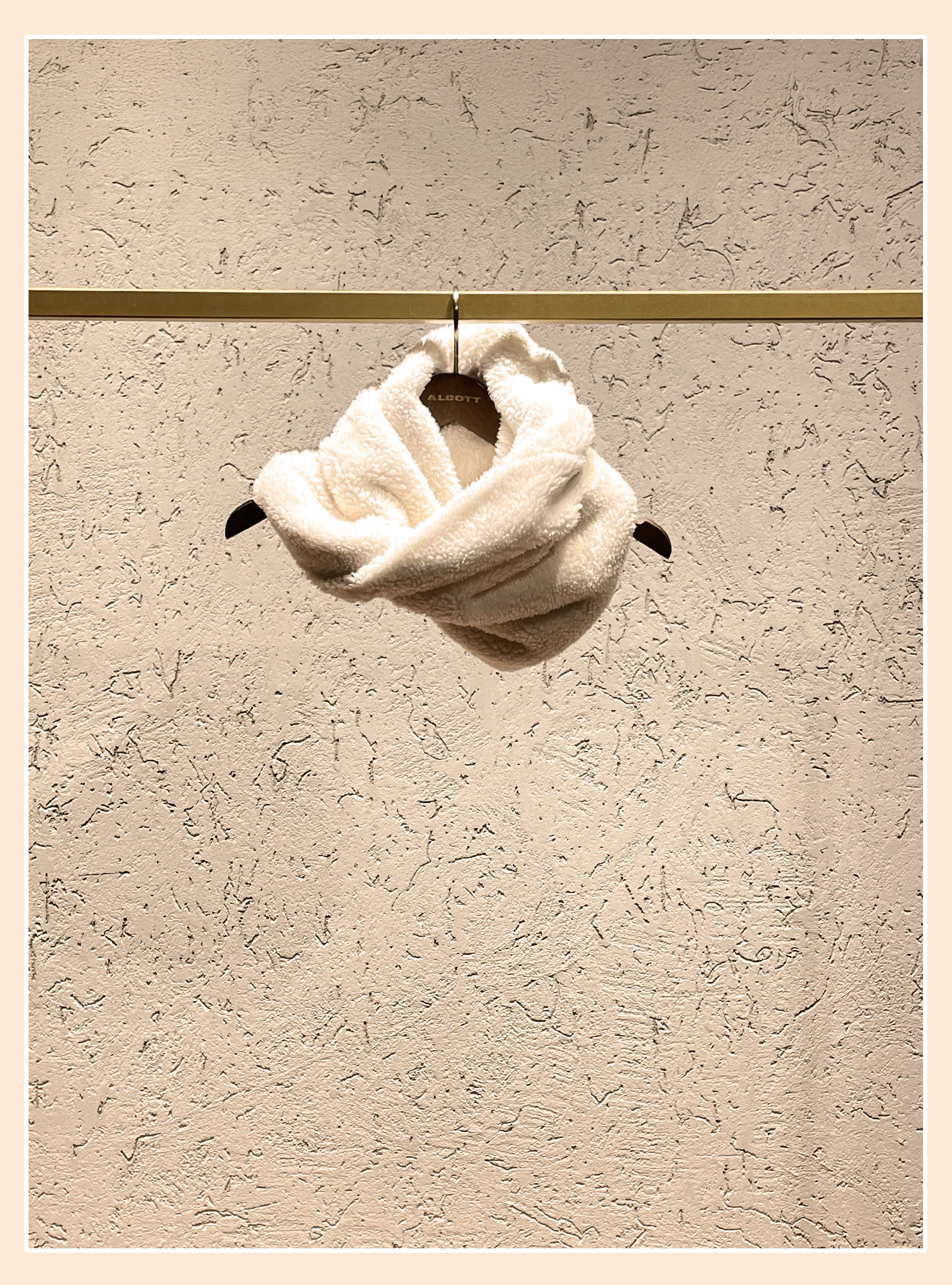 Soft touch scarf, WHITE