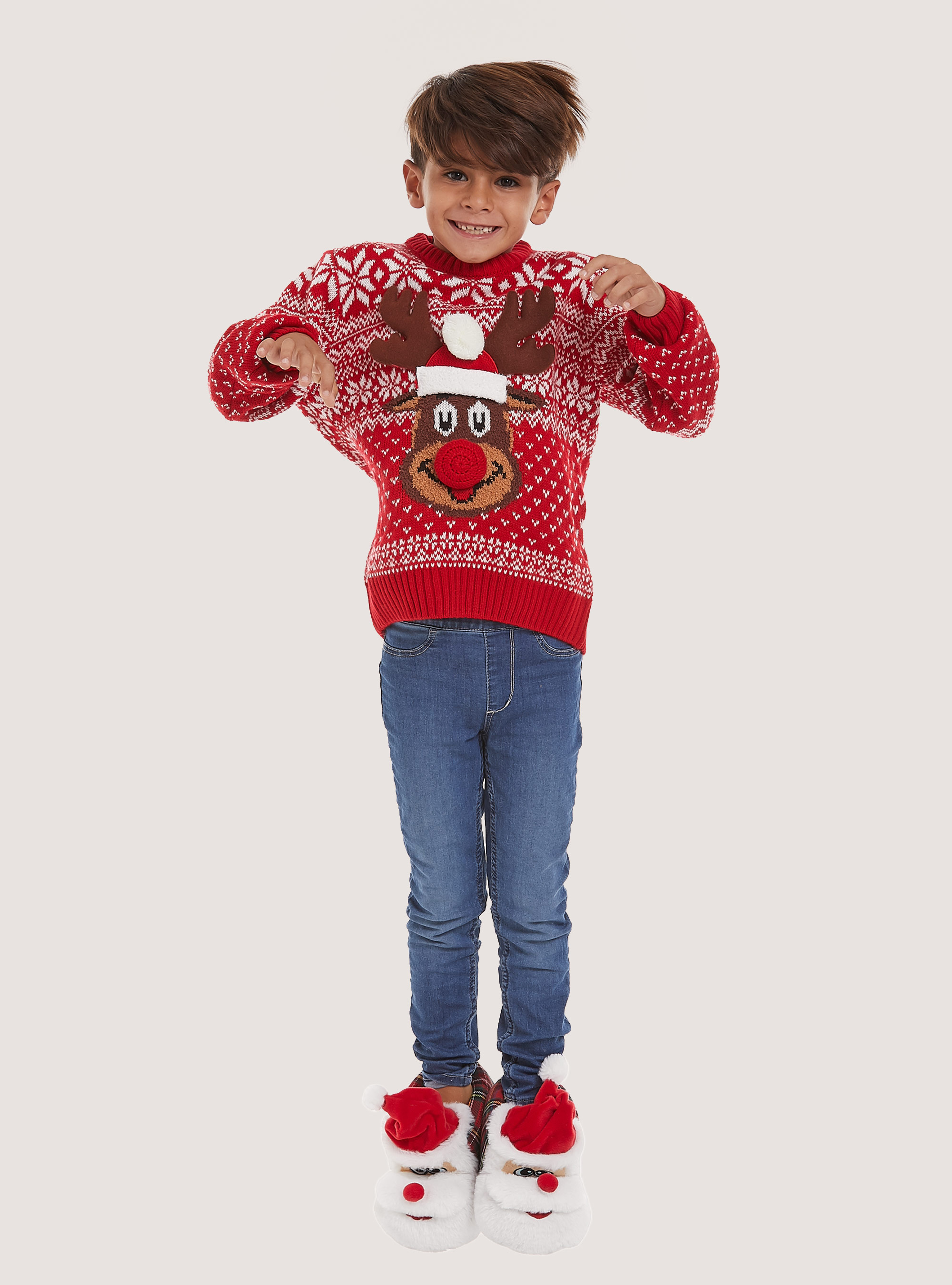 Pullover Christmas Family Collection, RD1 RED DARK