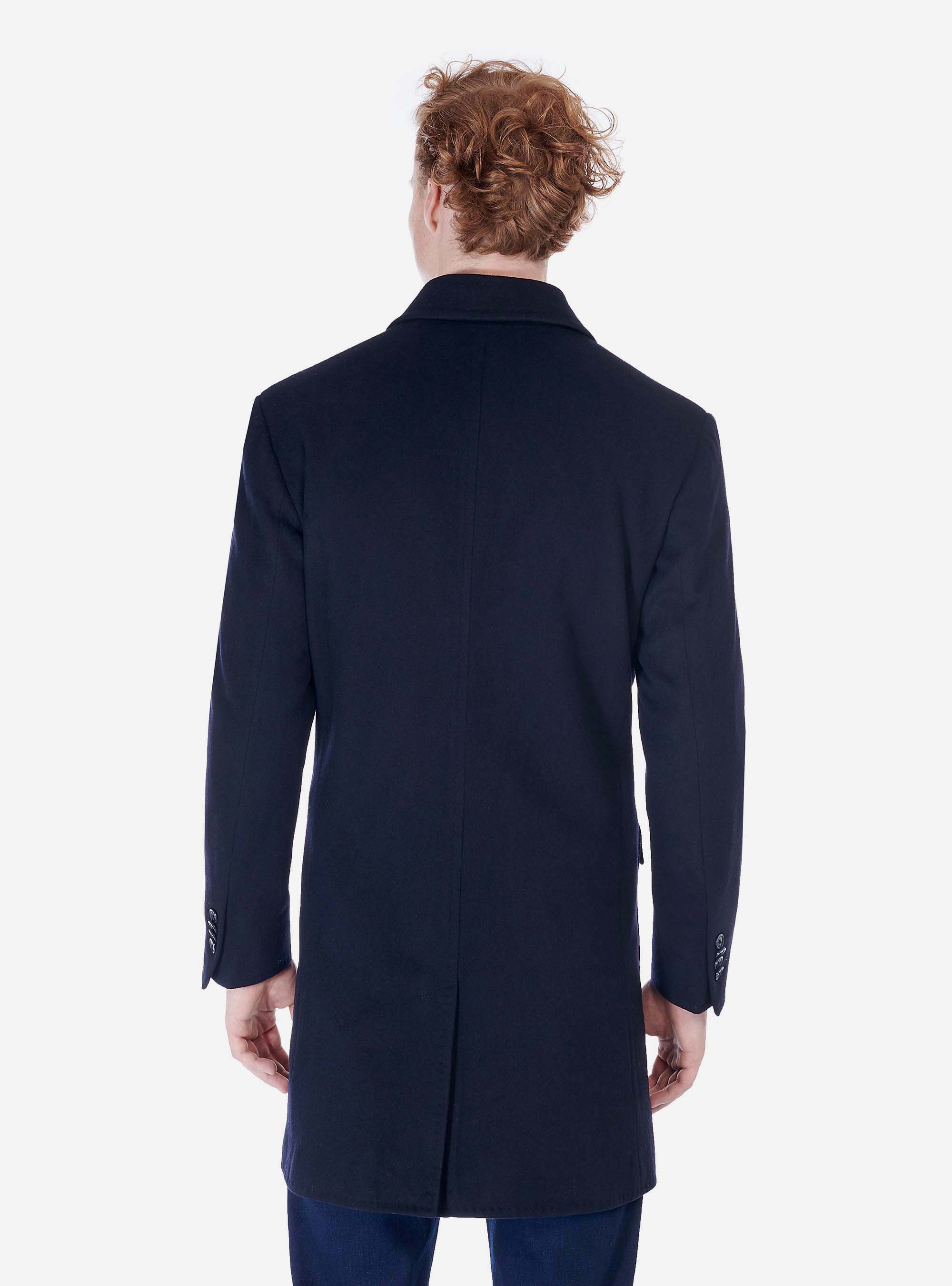 Cappotto doppiopetto, BLU MARINO