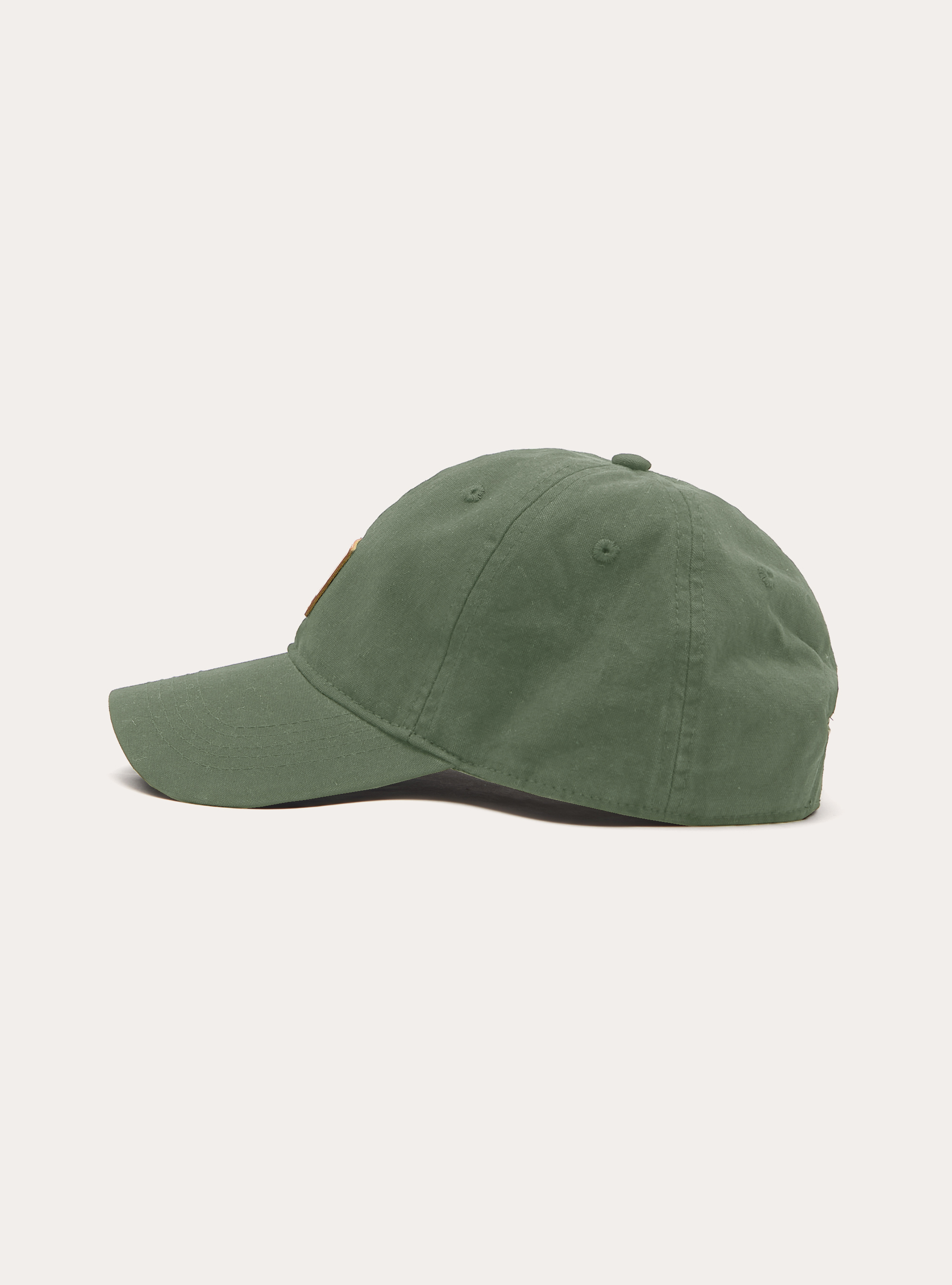 Cappello da baseball con patch effetto pelle, KY2 KAKY MEDIUM