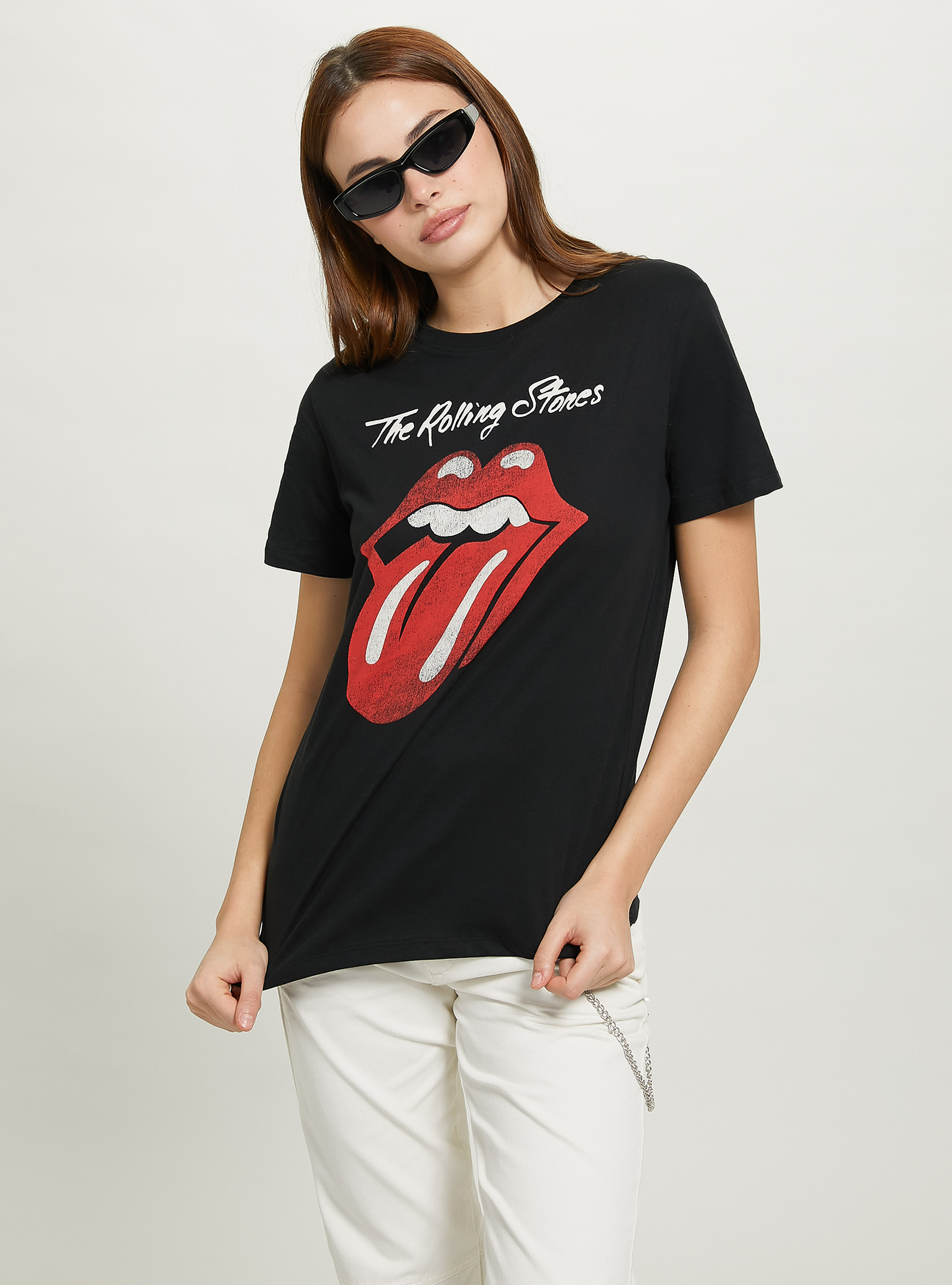 Rolling Stones / Alcott T-shirt, BK1 BLACK