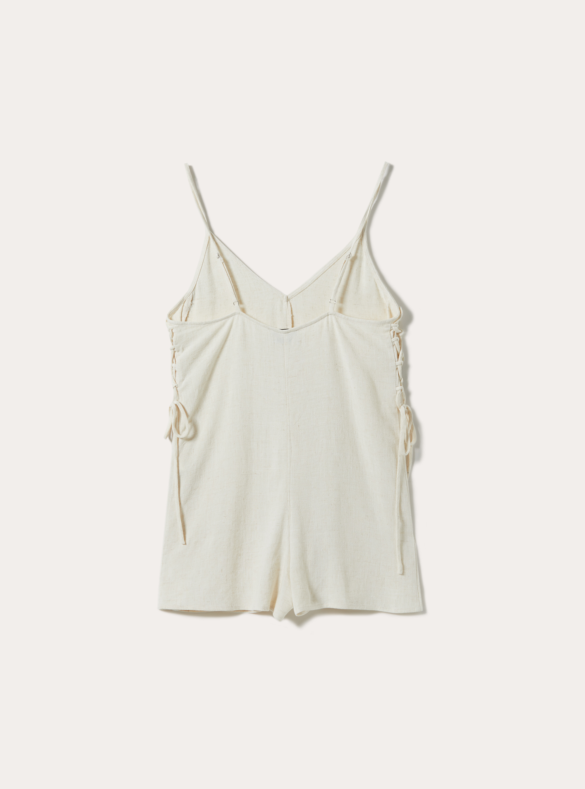 Tuta in misto lino, MBG3 BEIGE MEL LIGHT