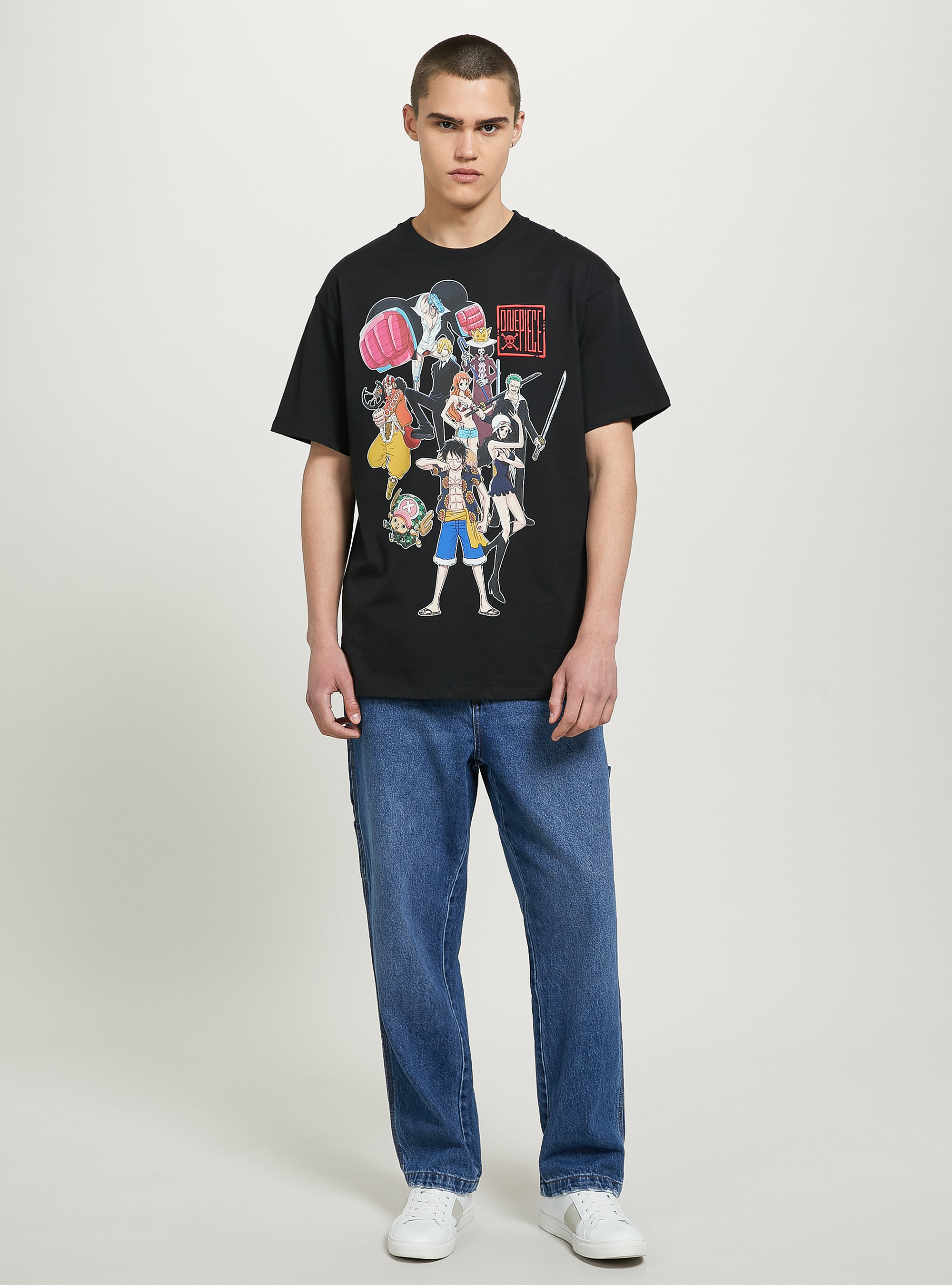 One Piece / Alcott T-shirt, BK1 BLACK