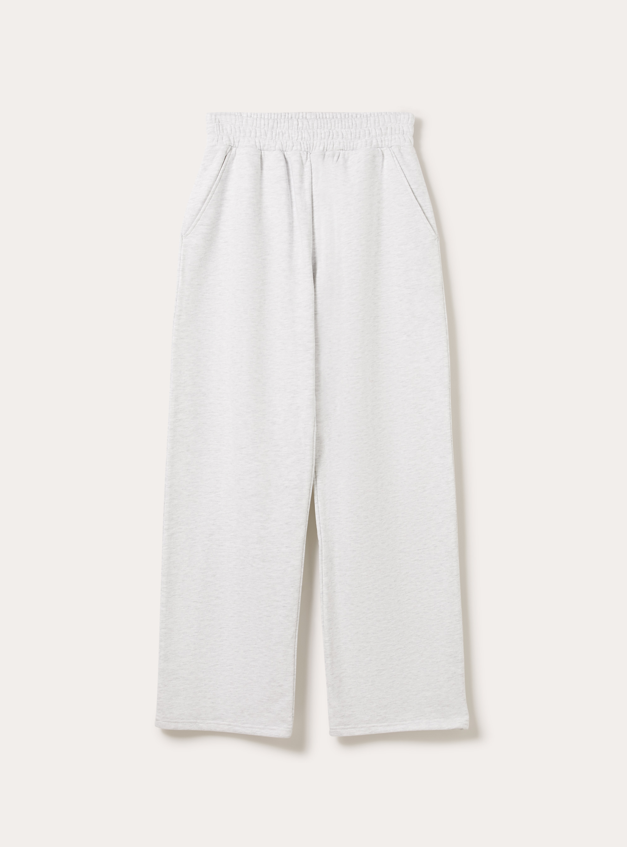 Lightweight loose-fit fleece pants, MGY3 GREY MEL LIGHT