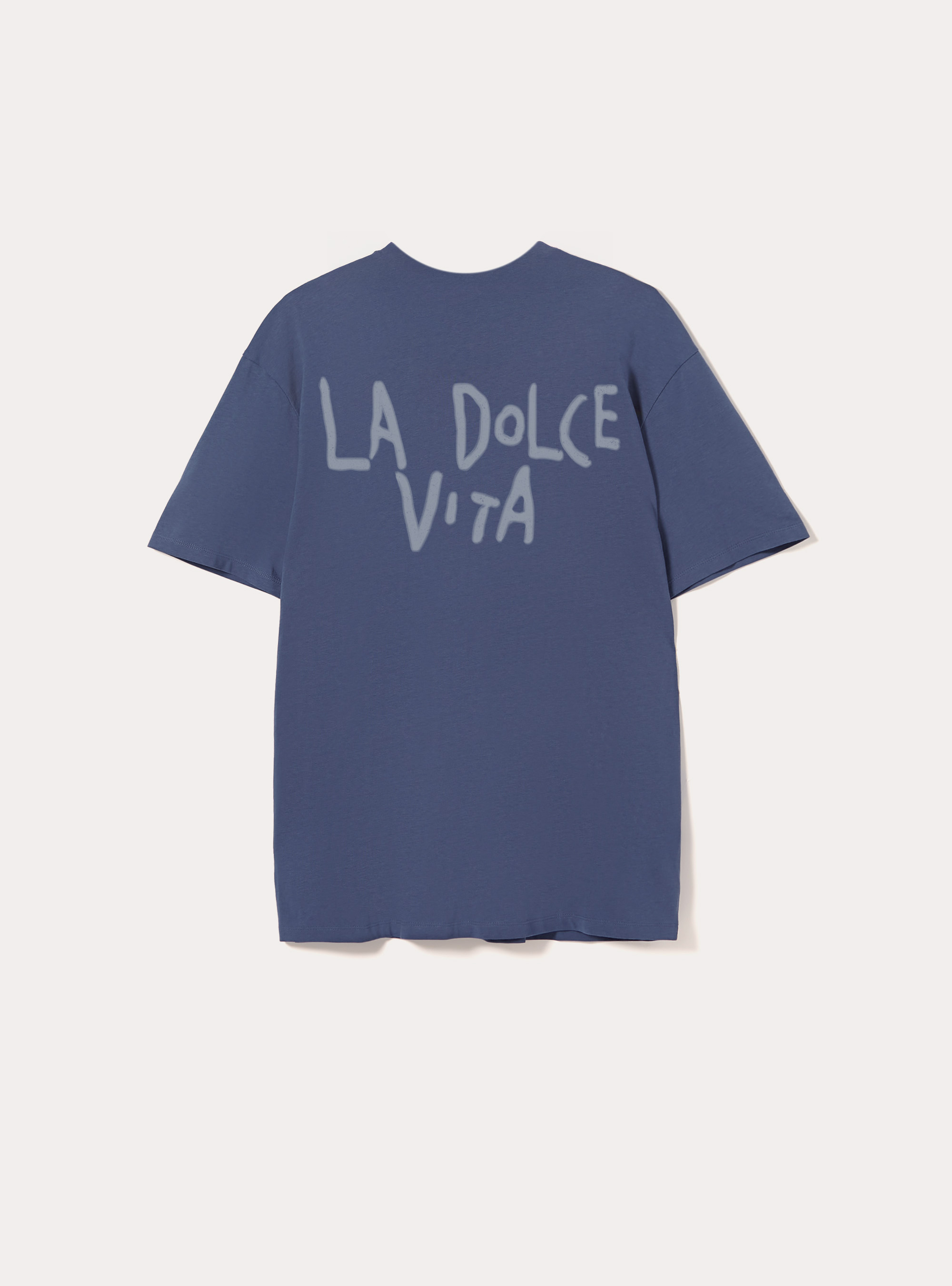 T-shirt with Souvenir Capri print, IN1 INDIGO DARK